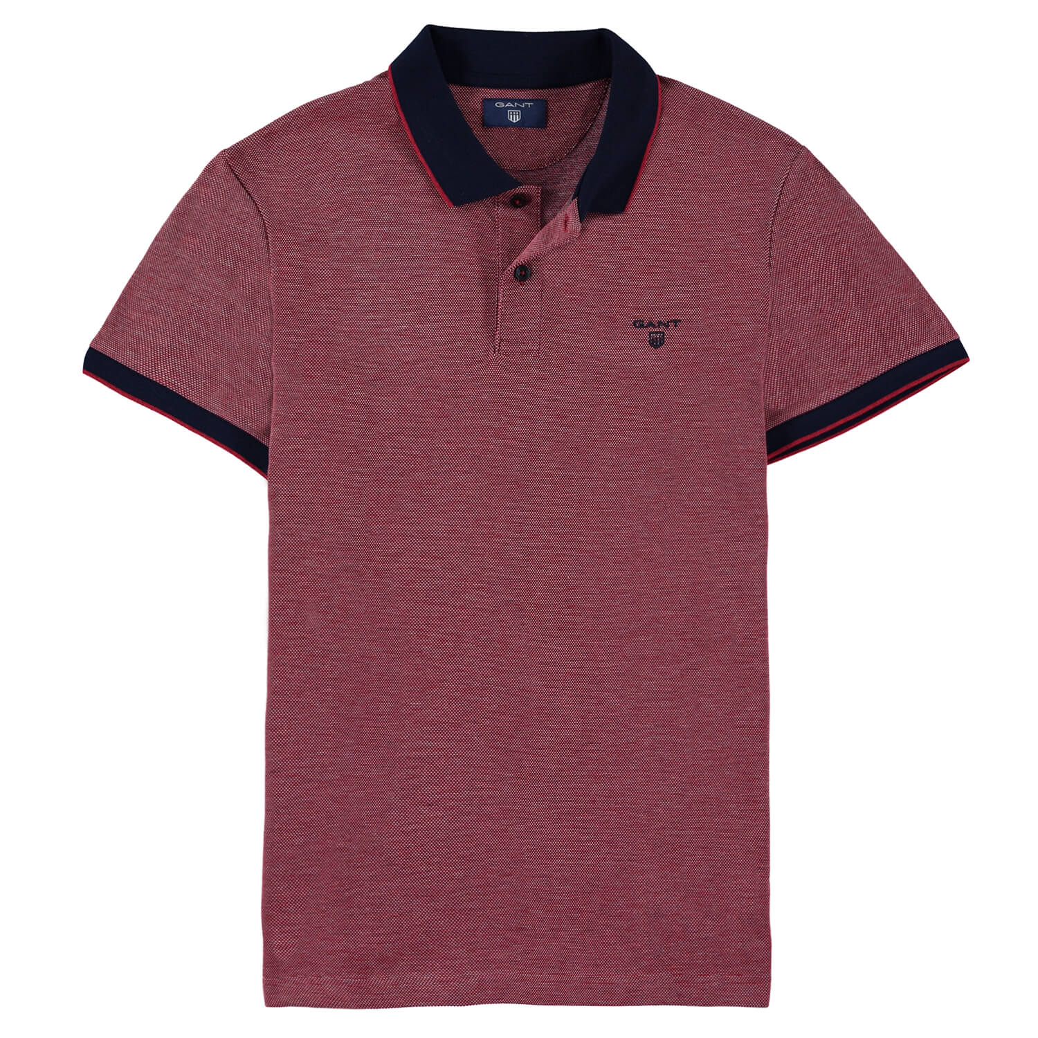 Gant Erkek Piqué Rugger Bordo Regular Fit Polo