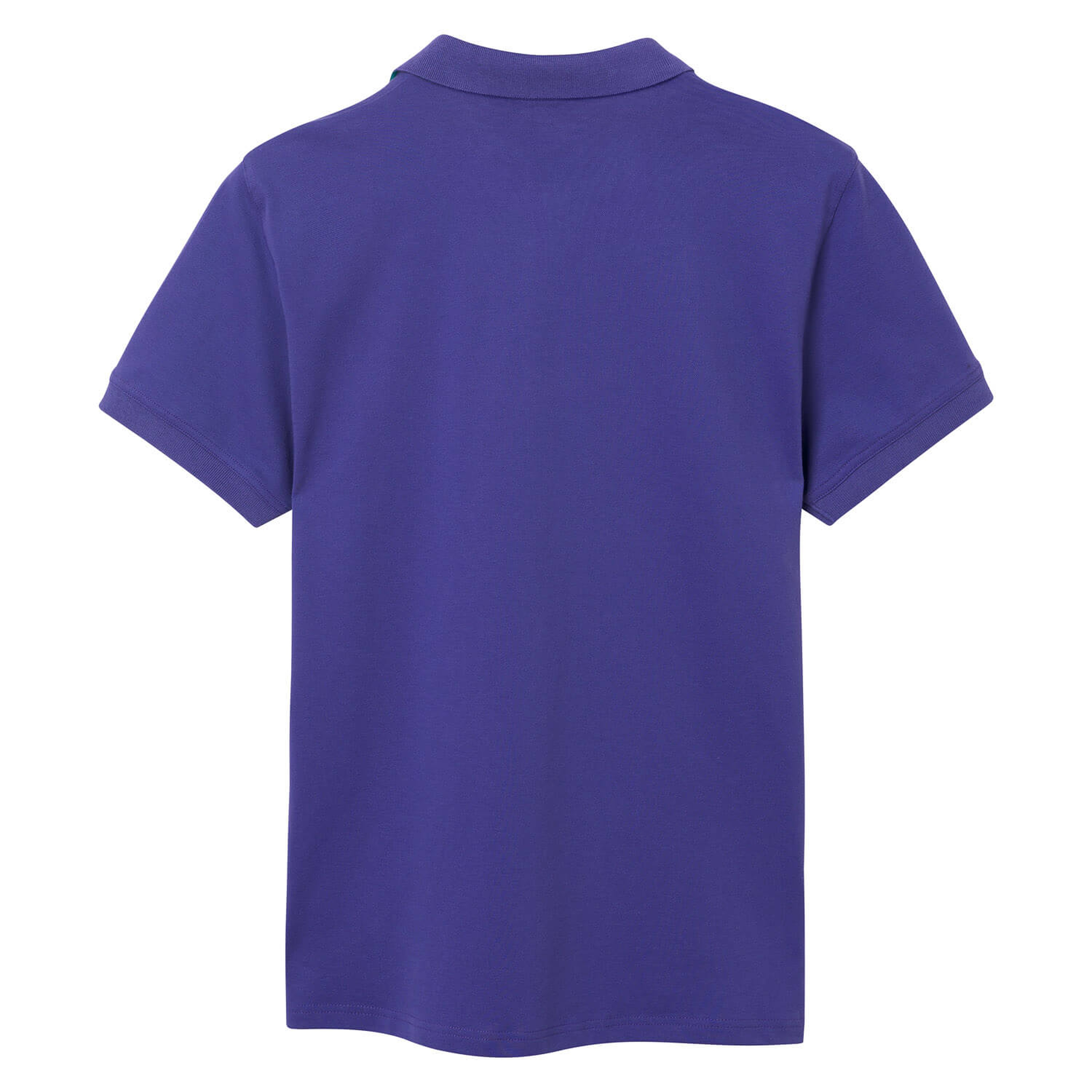 Gant Contrast Collar Piqué Rugger Erkek Mor Polo