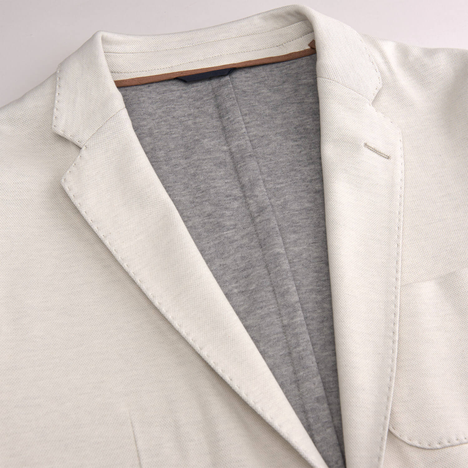 Gant The Cotton Piqué Blazer Erkek Bej Ceket