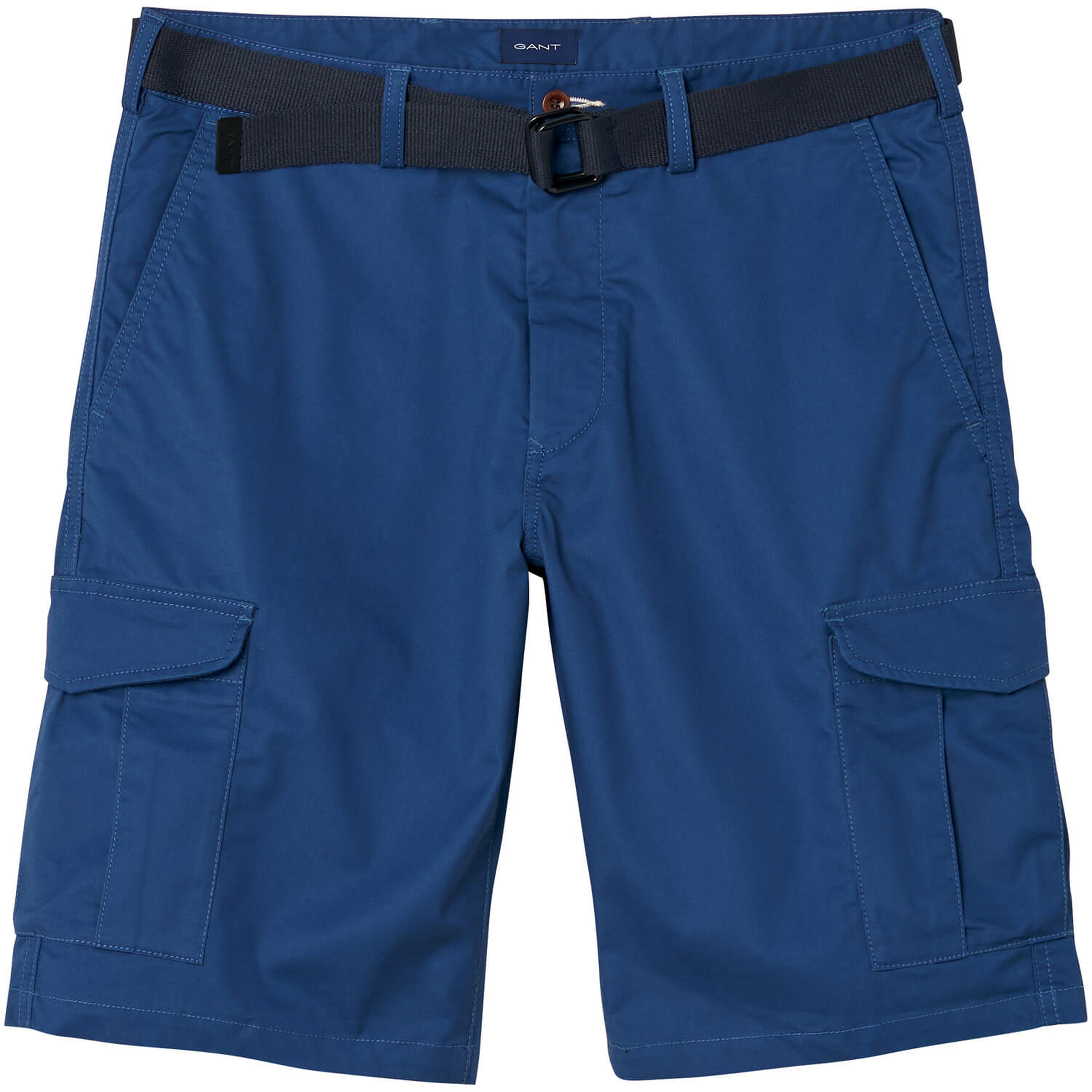 Gant Relaxed Tech Prep Belted Utility Shorts Erkek Mavi Şort