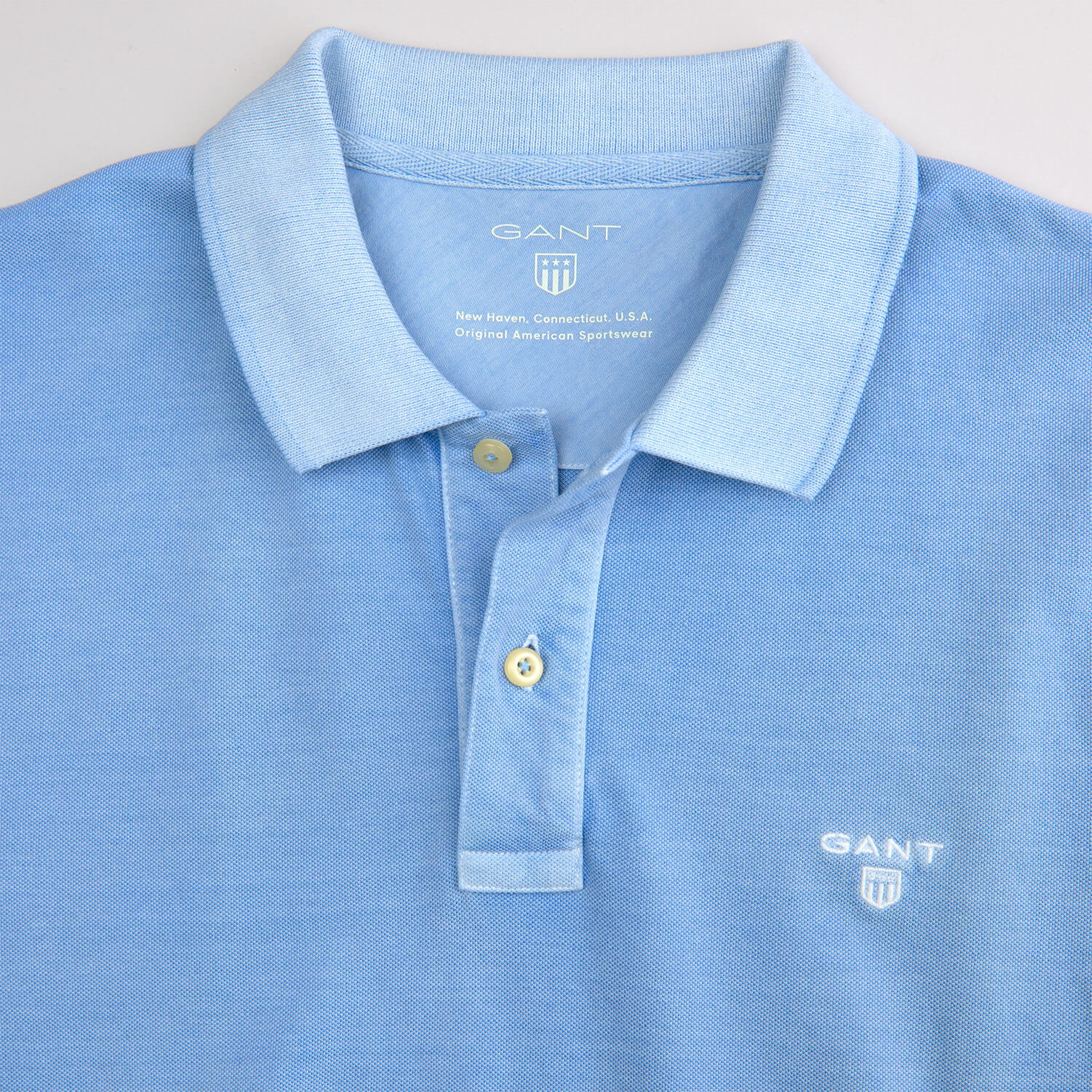 Gant Erkek Mavi Regular Fit Polo