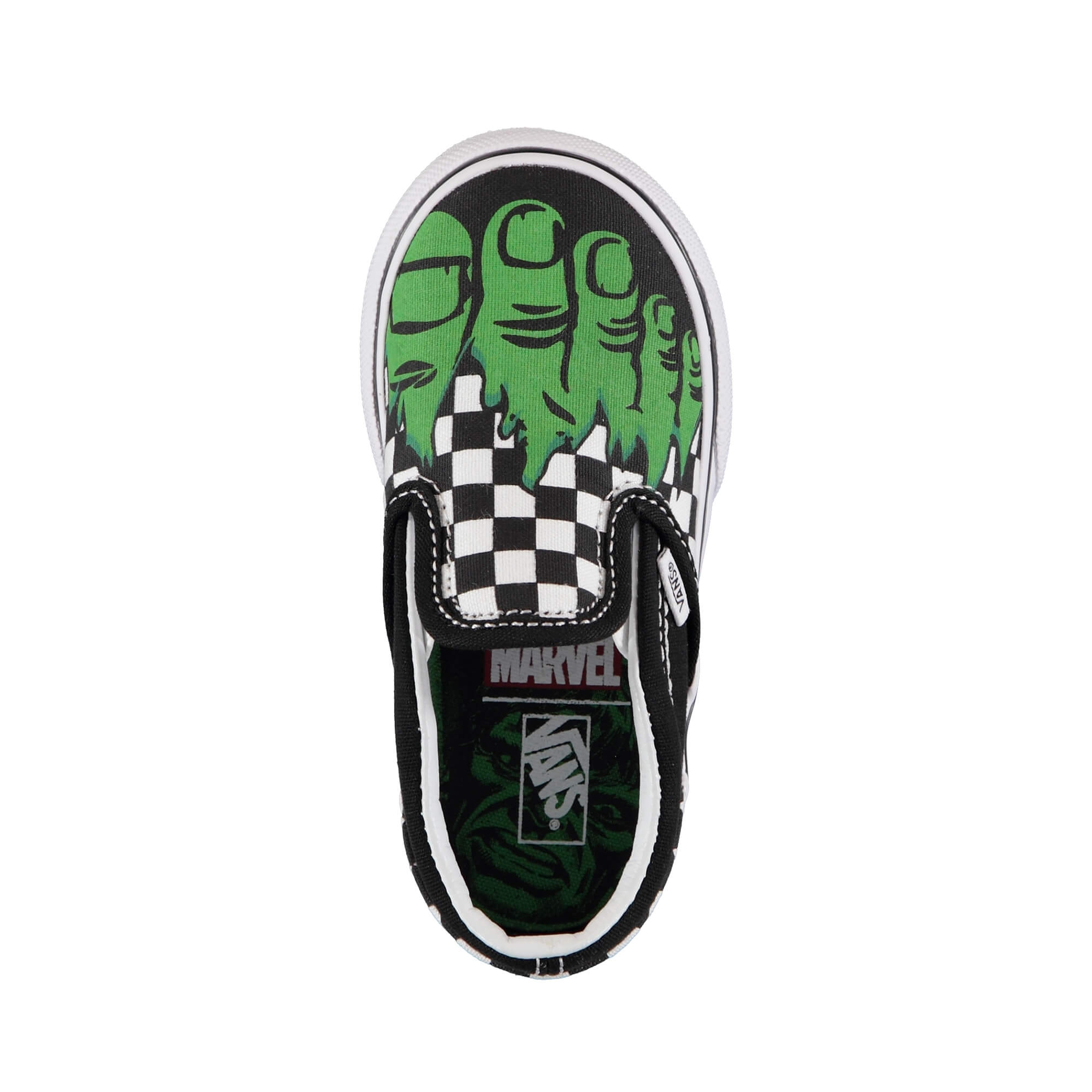 Vans x Marvel Hulk Toddler Çocuk Renkli Slip-on