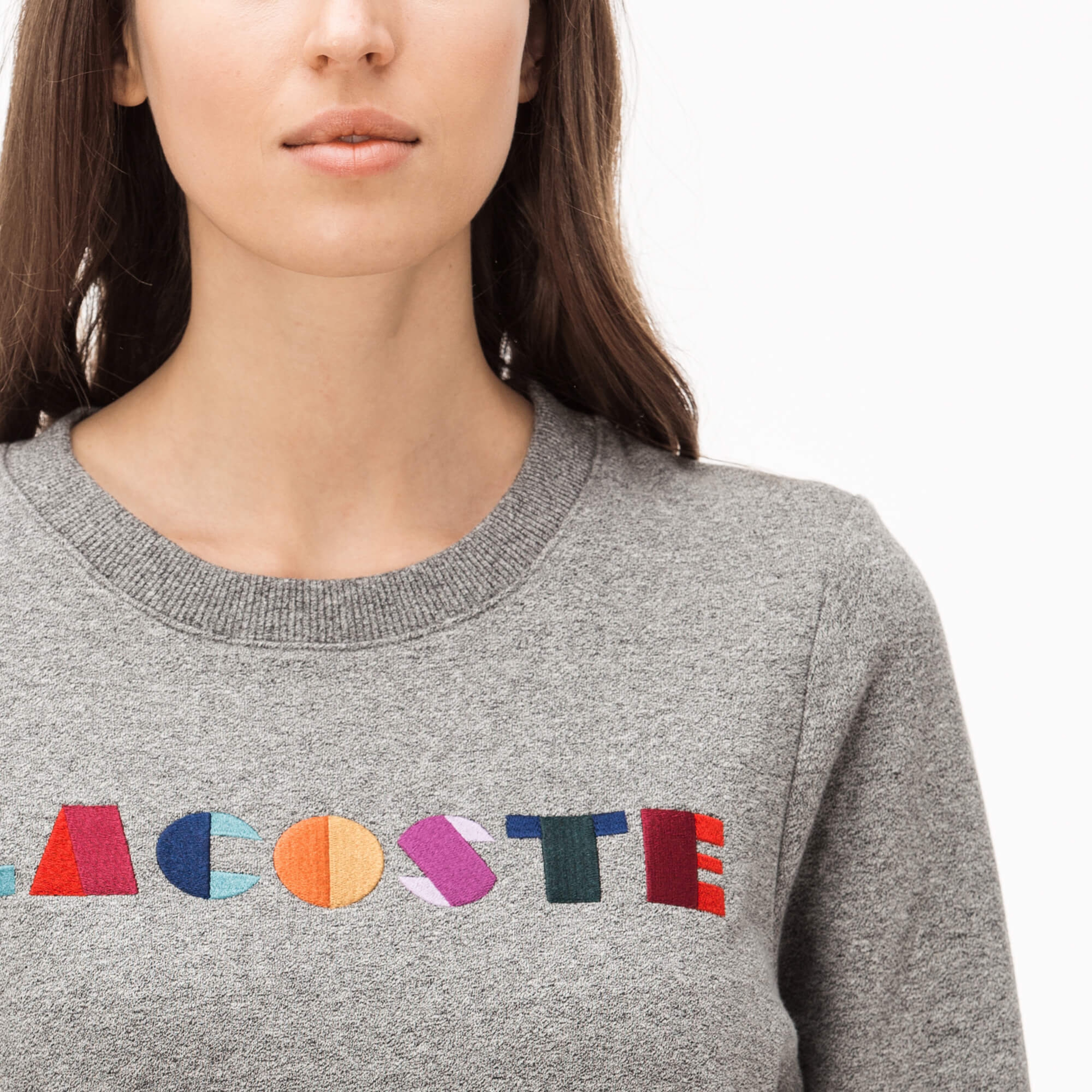 Lacoste Kadın Gri Elbise