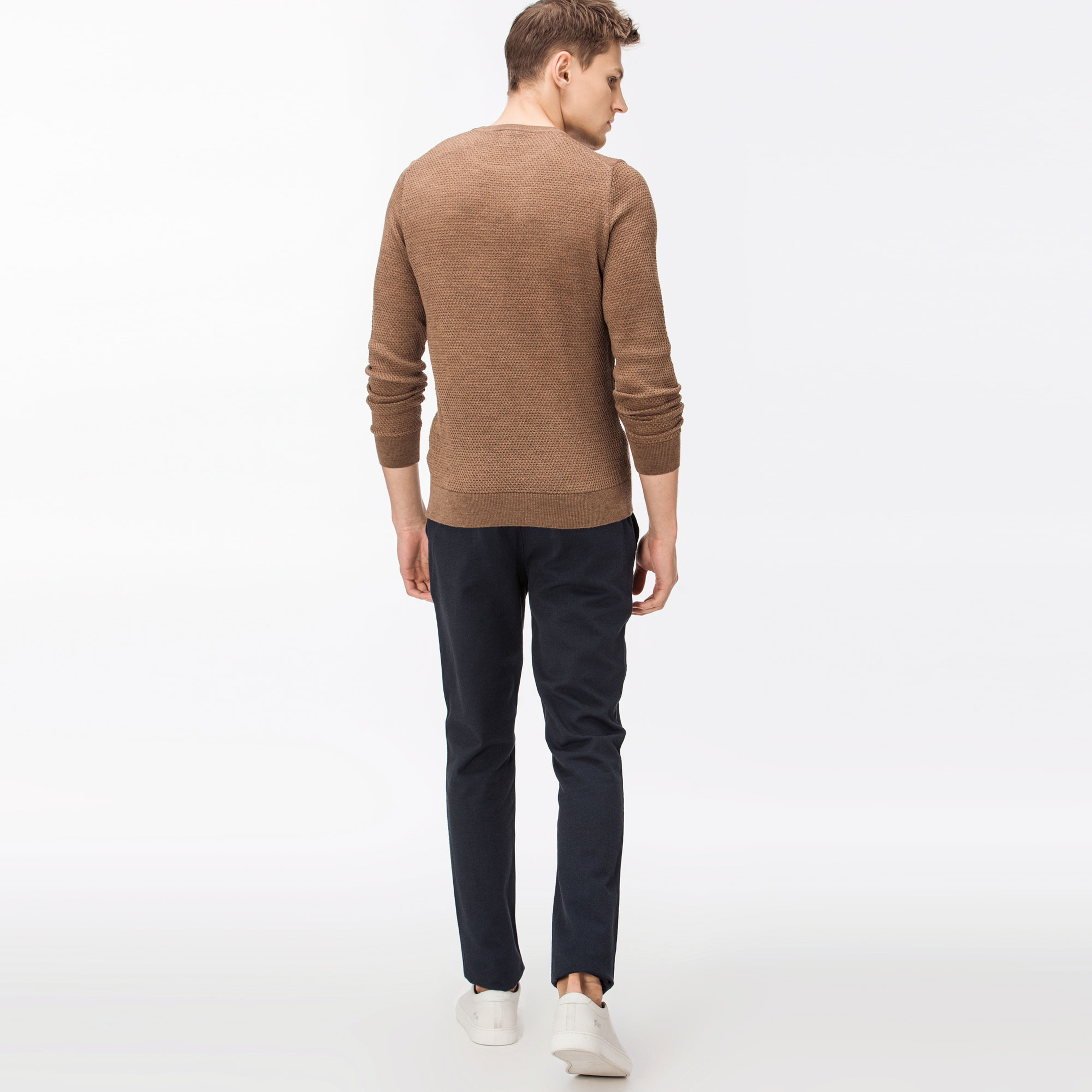 Lacoste Erkek Fitilli Lacivert Pantolon