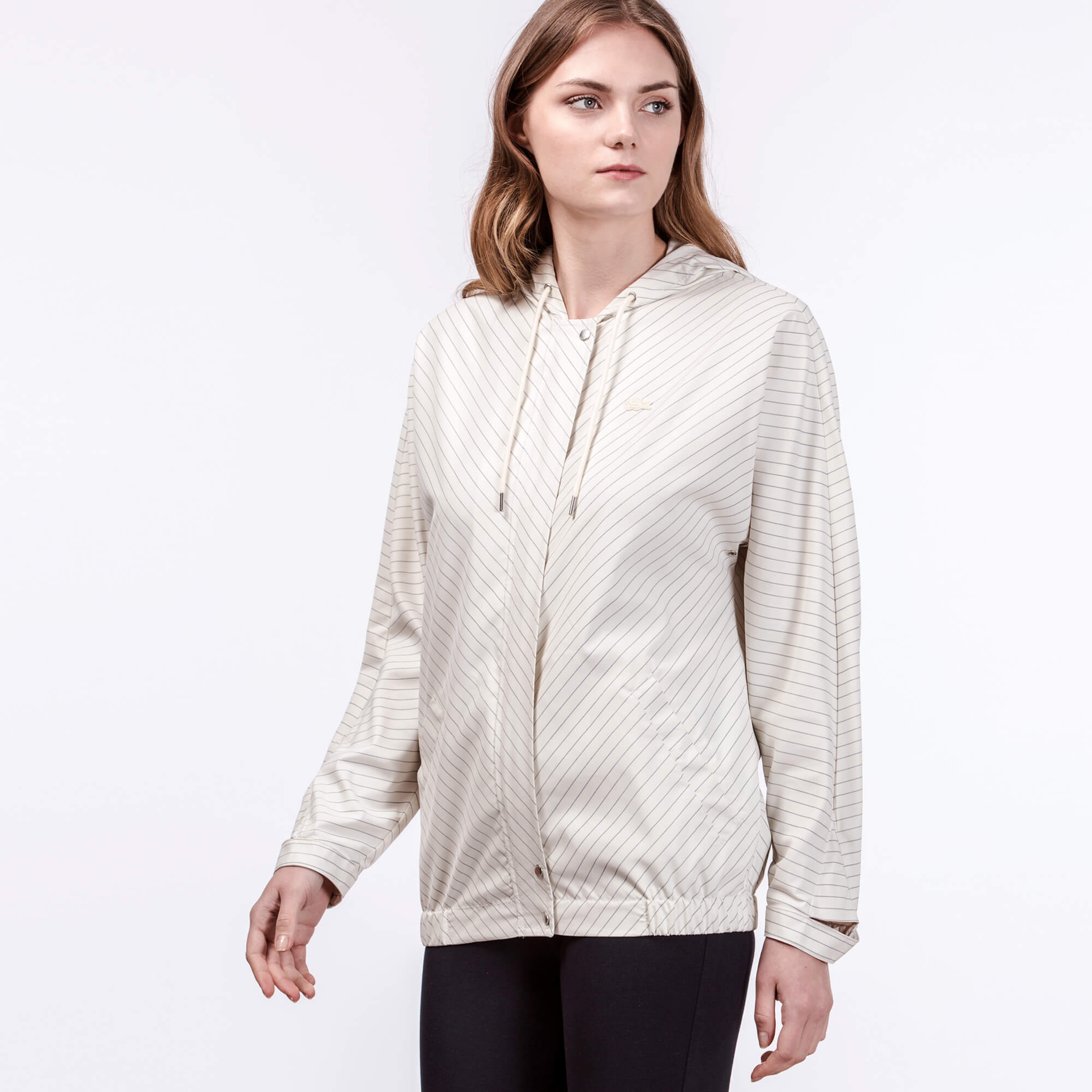 Lacoste Kadın Beyaz Mont