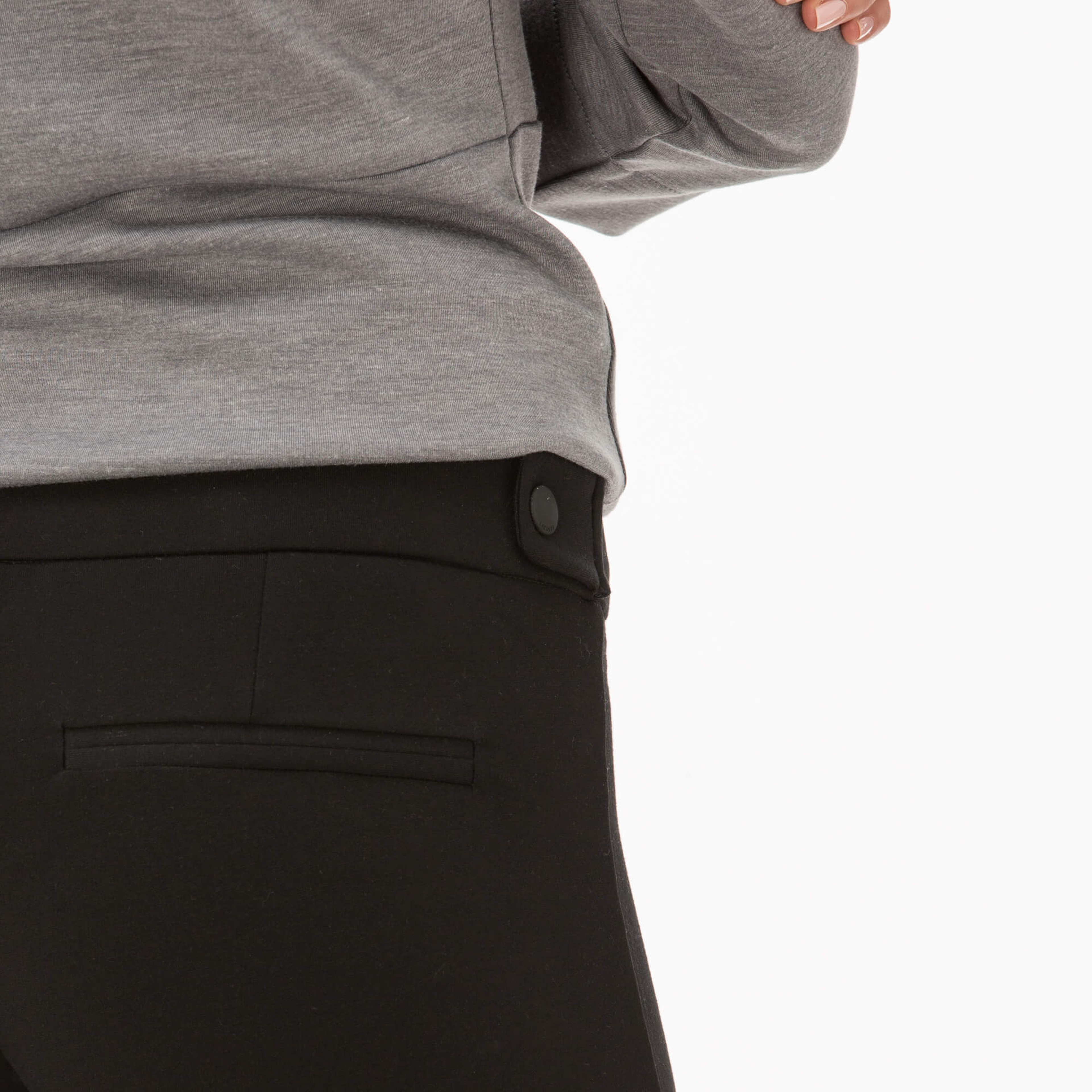 Lacoste Kadın Streç Siyah Pantolon