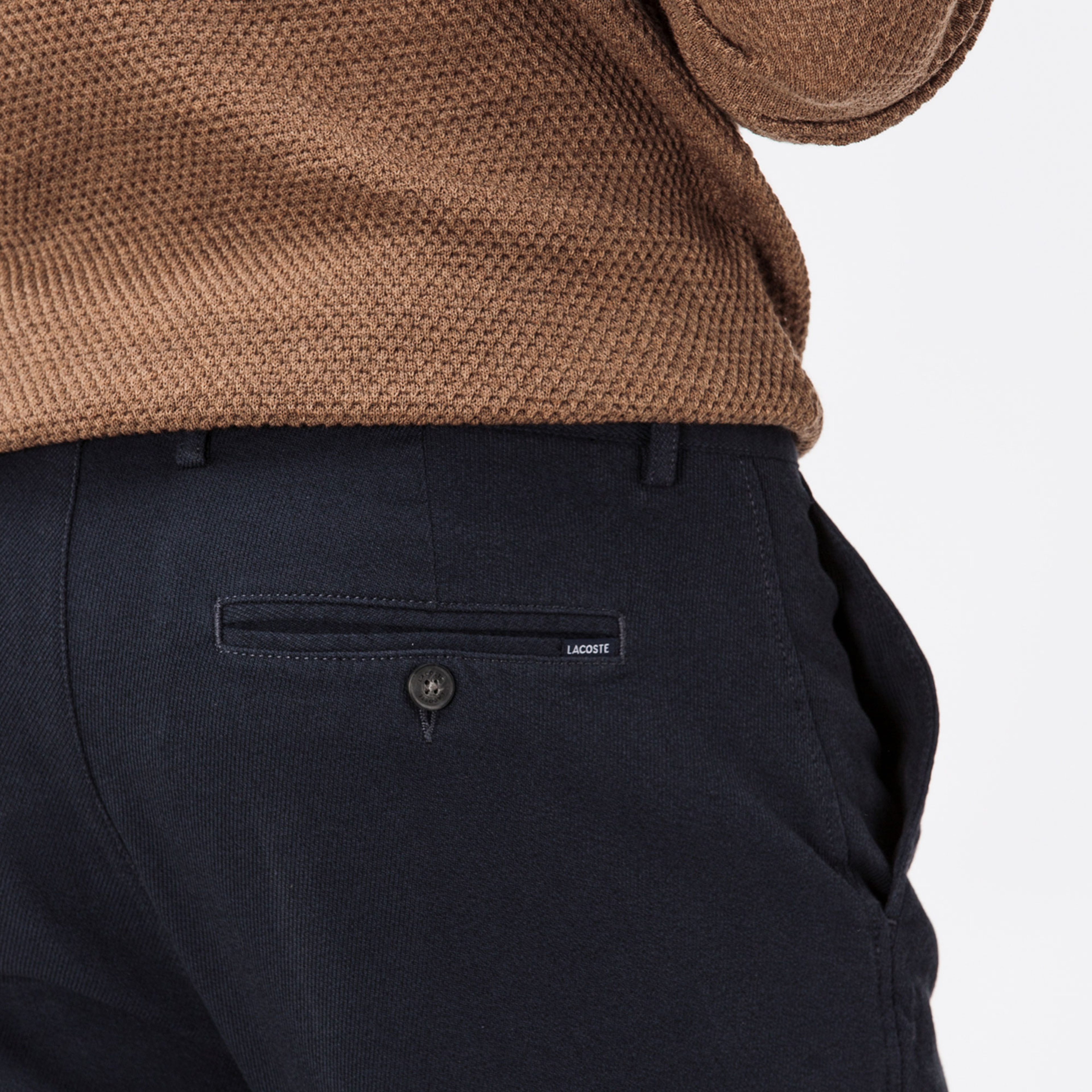 Lacoste Erkek Fitilli Lacivert Pantolon