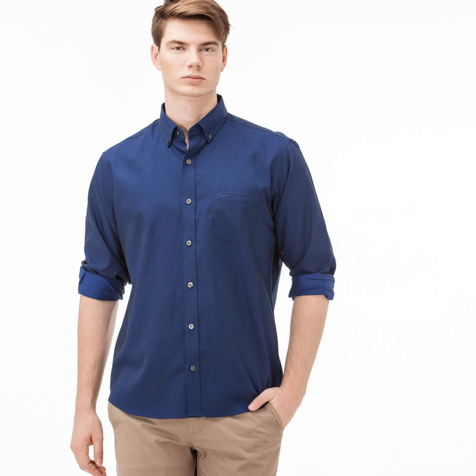 Lacoste Erkek Mavi Gömlek