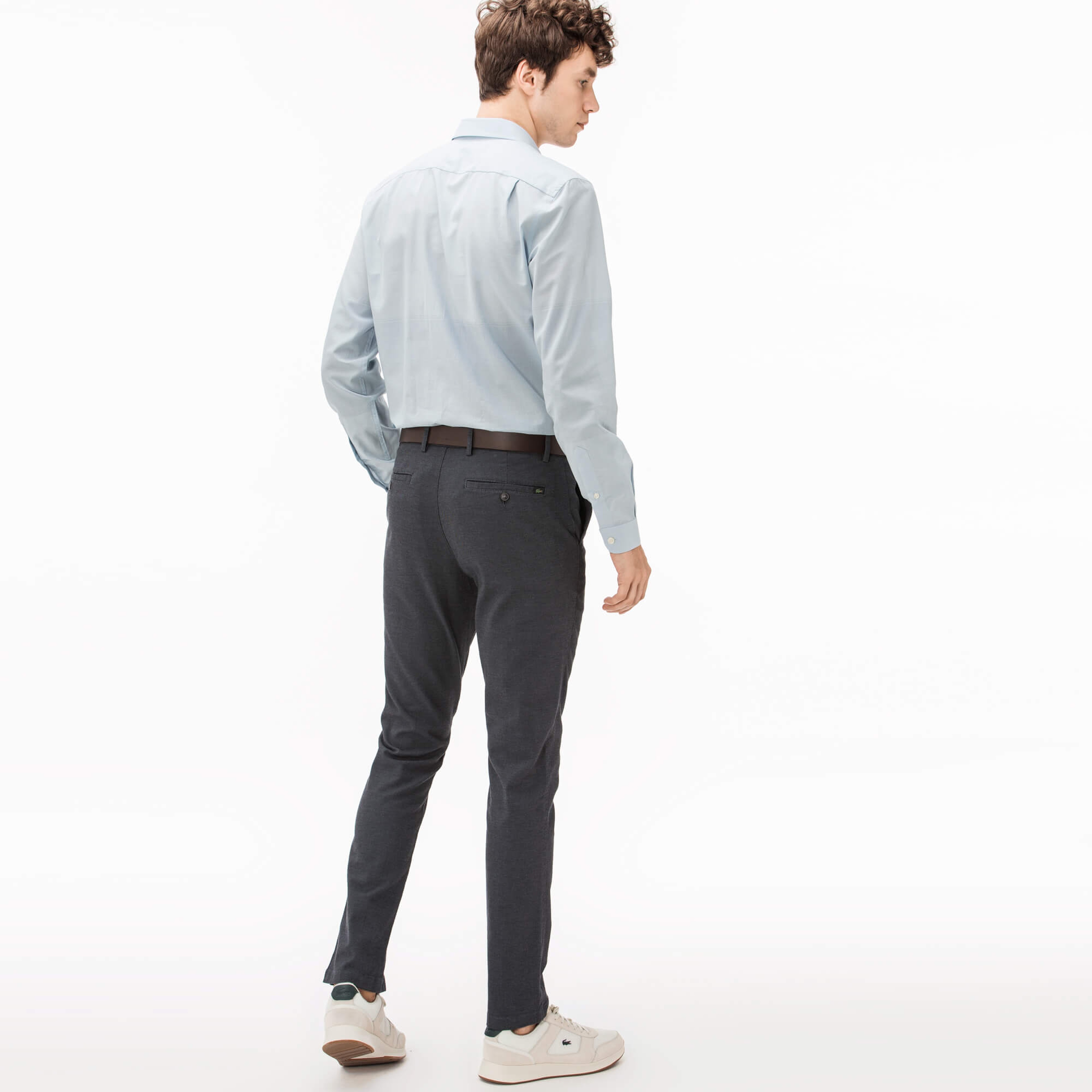 Lacoste Erkek Gri Chino Pantolon