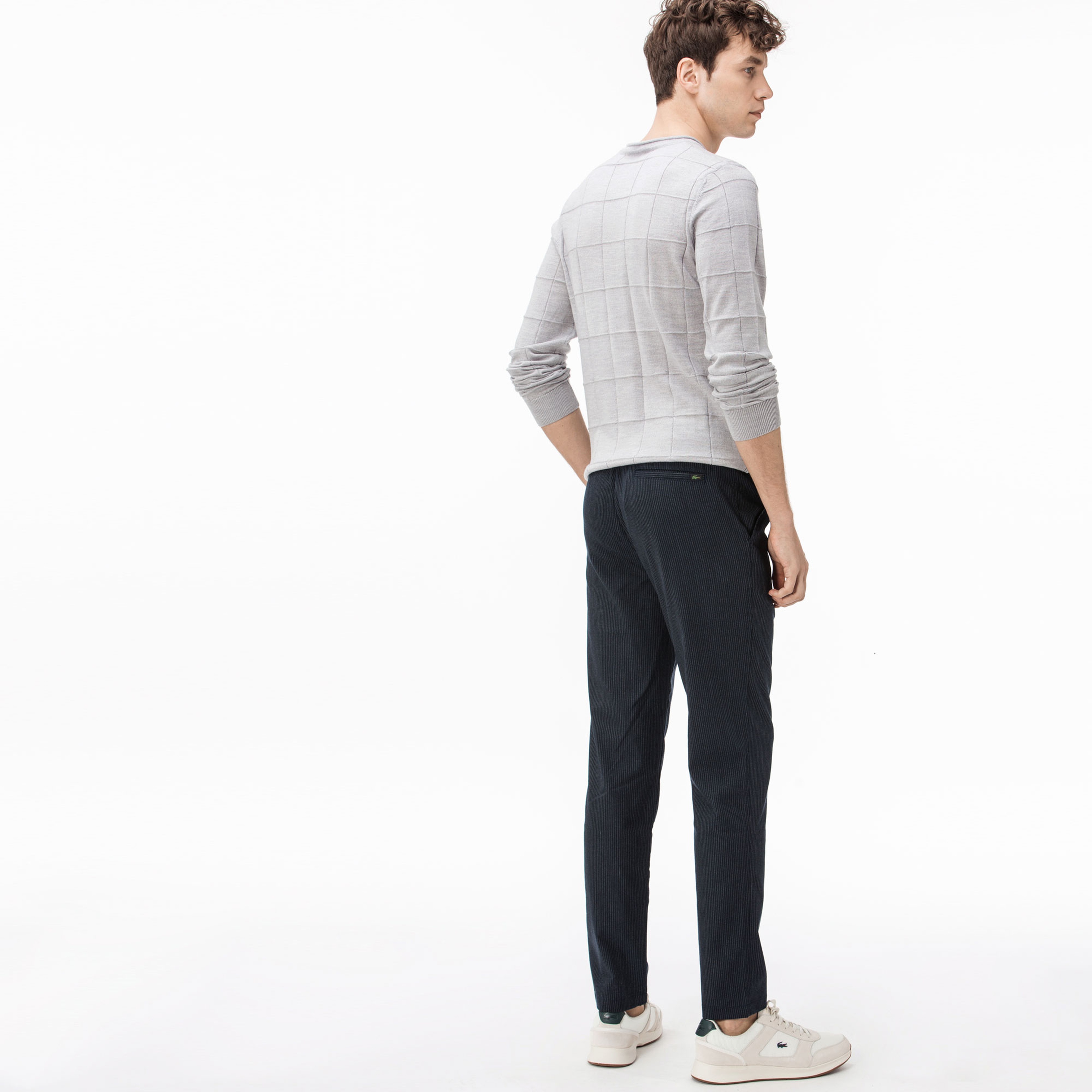 Lacoste Erkek Yün Lacivert Pantolon