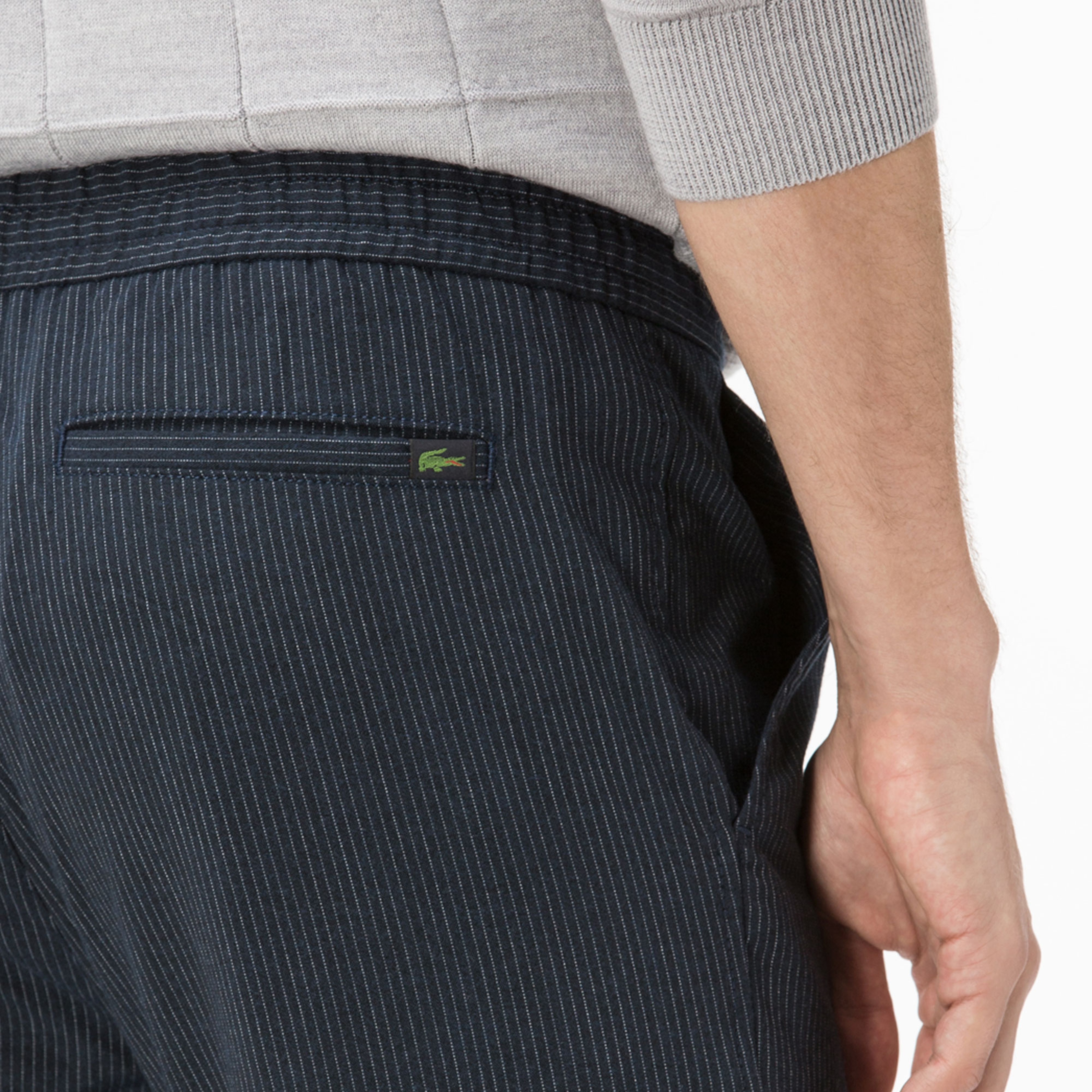 Lacoste Erkek Yün Lacivert Pantolon