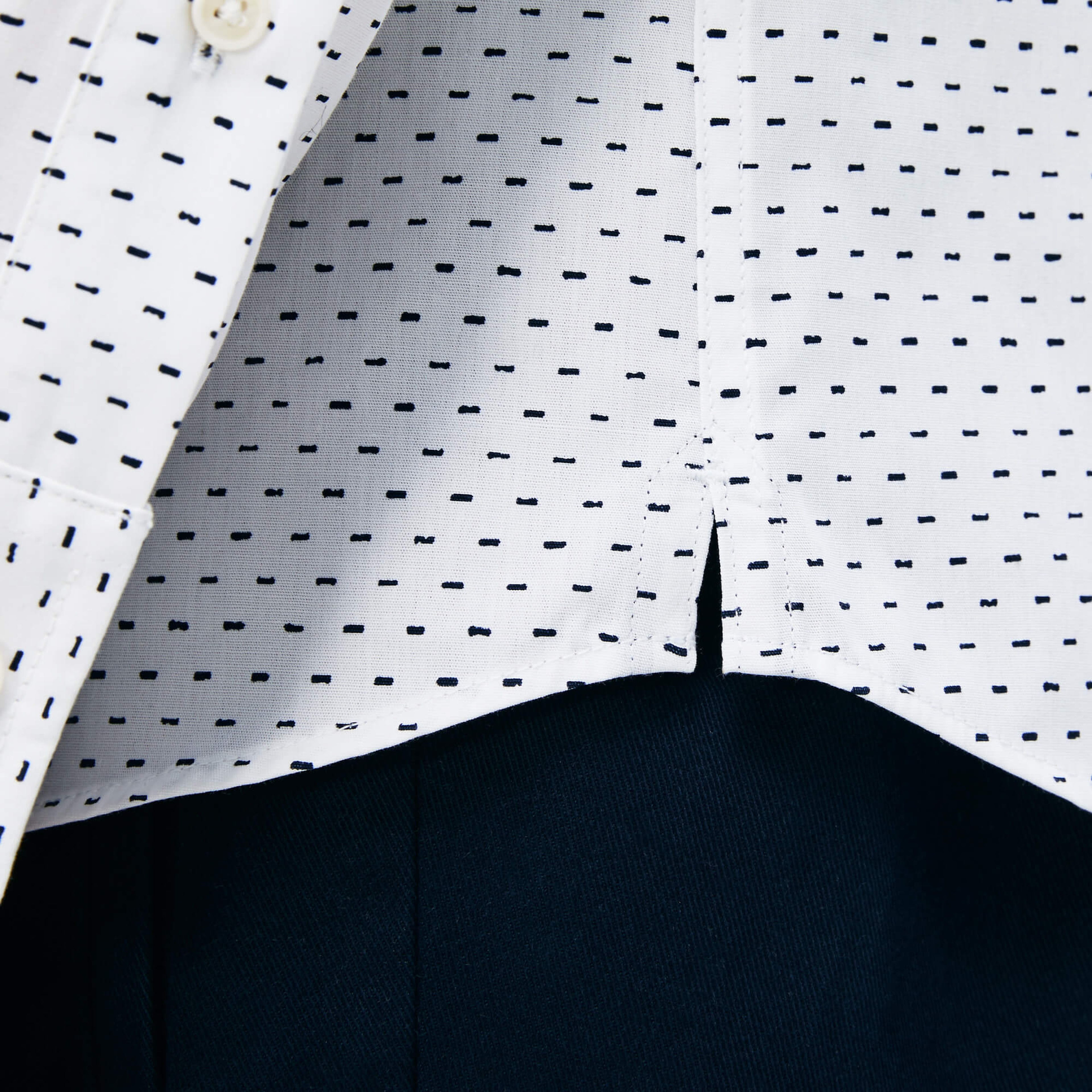 Lacoste Erkek Slim Fit Beyaz Gömlek