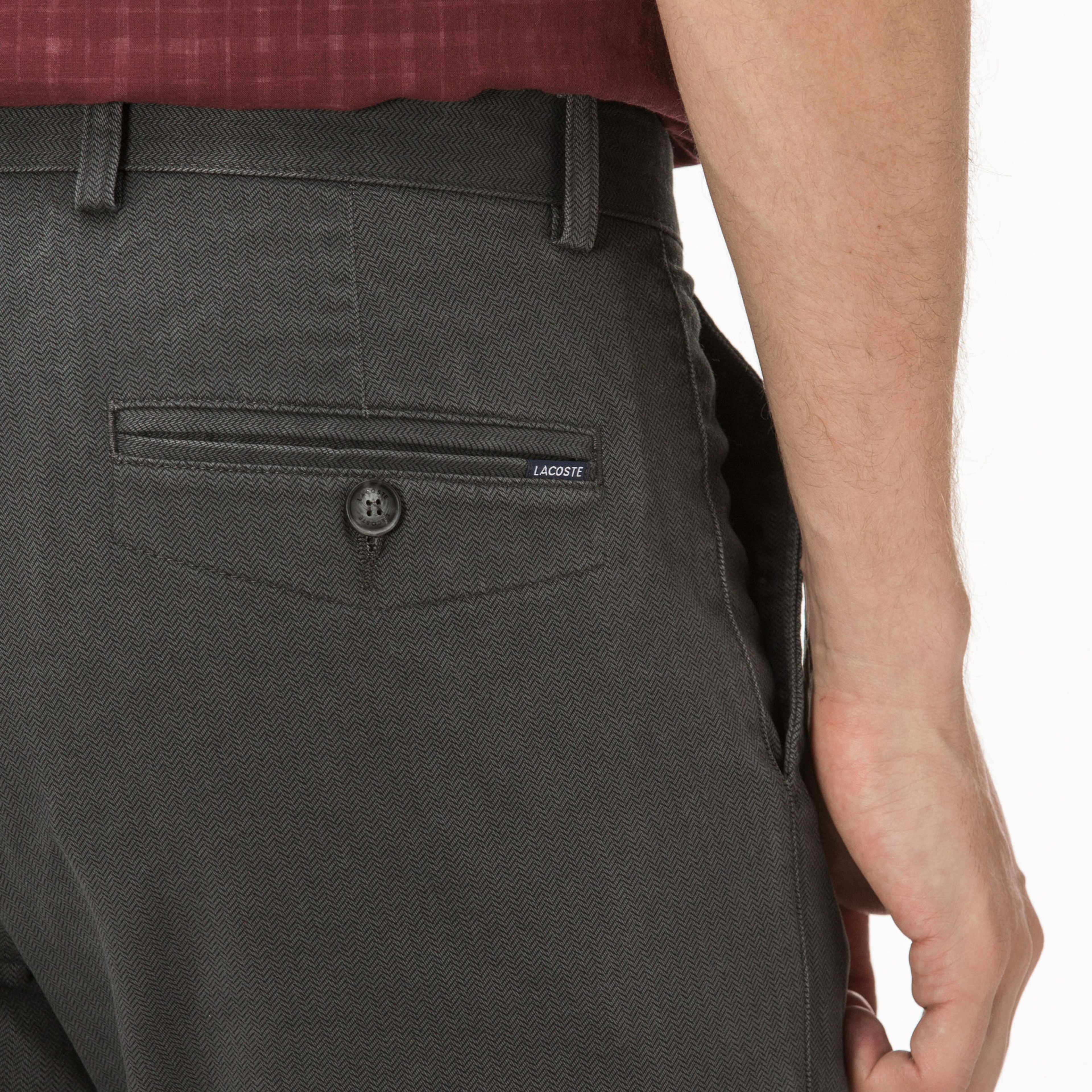 Lacoste Erkek Gri Pantolon