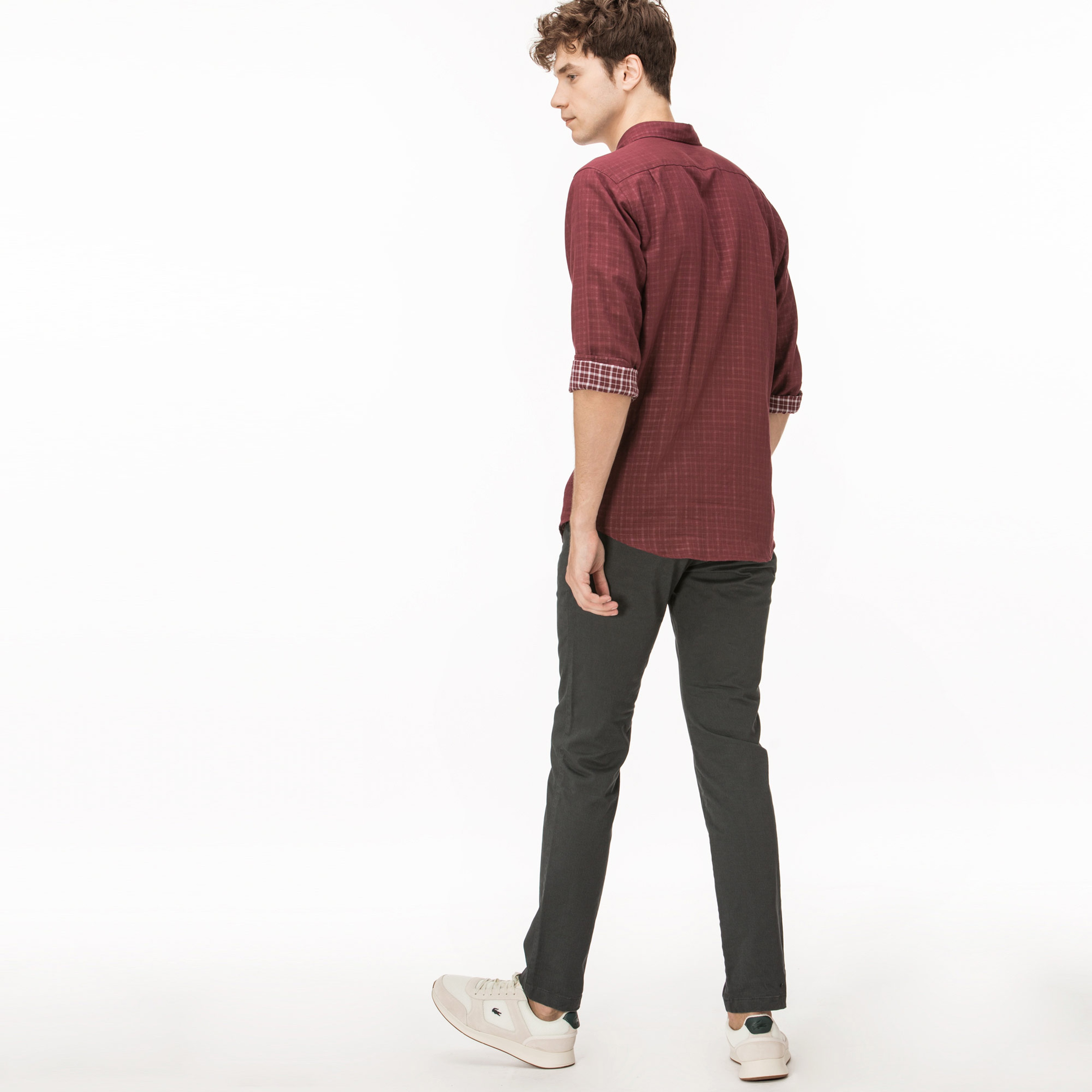 Lacoste Erkek Gri Pantolon