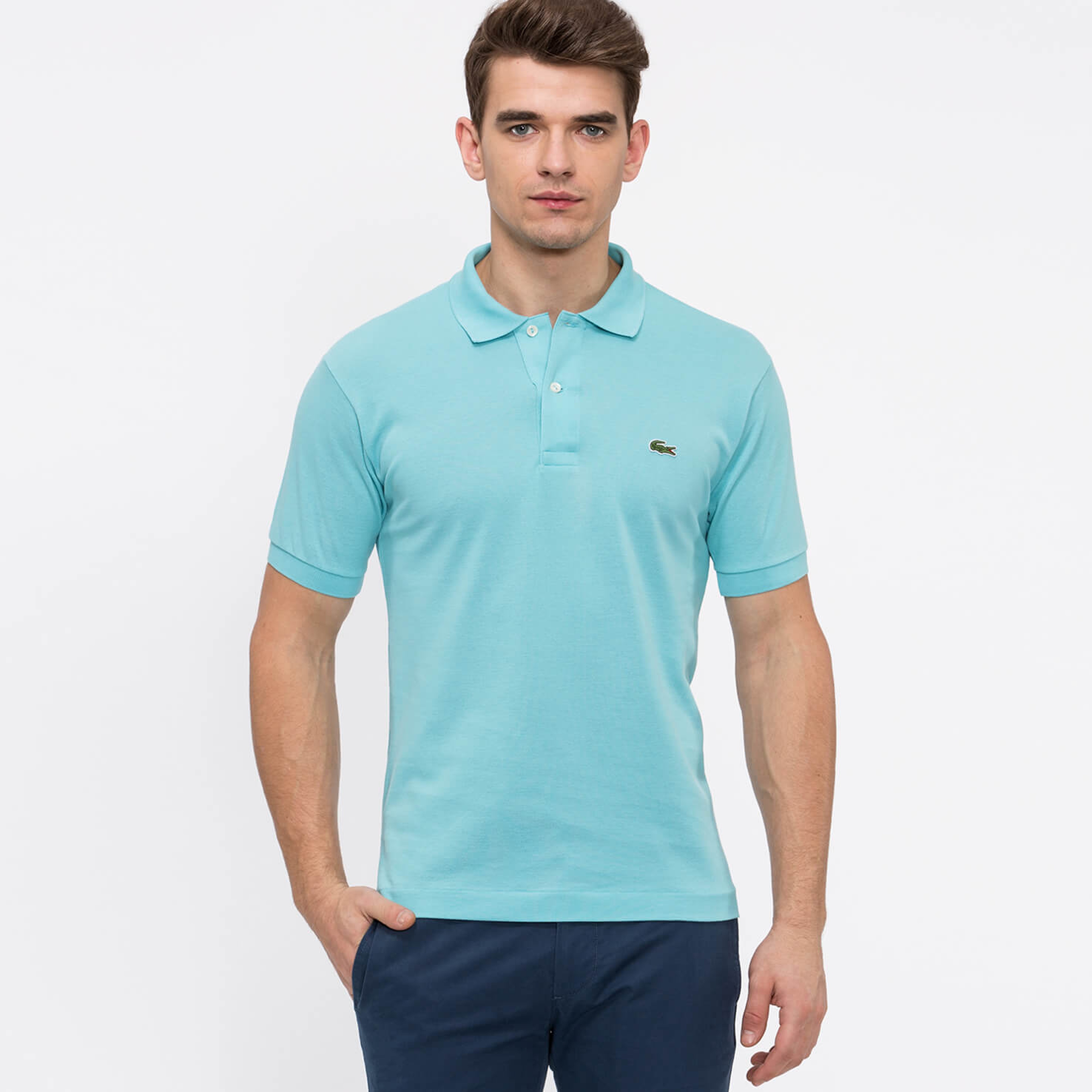 Lacoste Erkek Regular Fit Mavi Polo