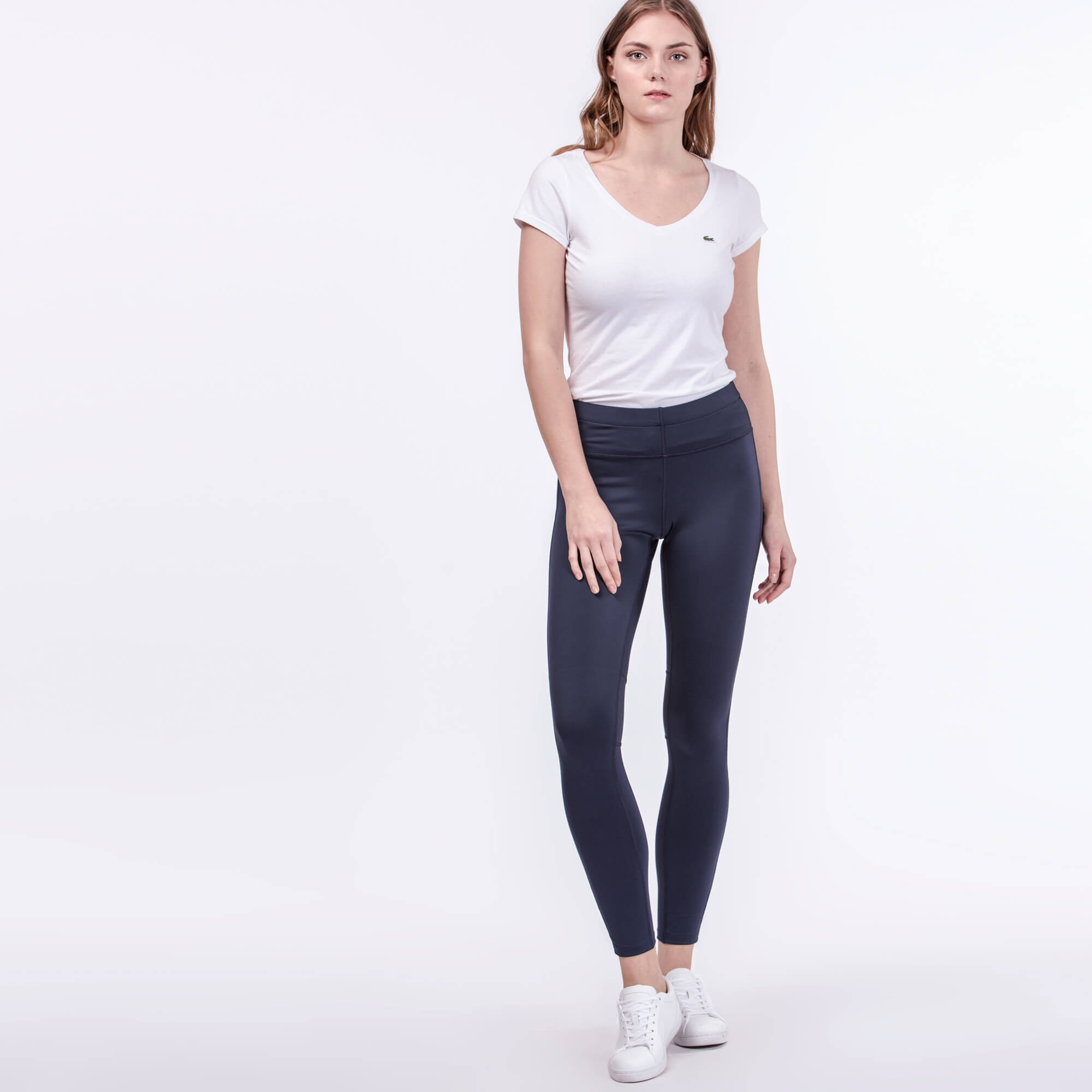 Lacoste Kadın Lacivert Tayt