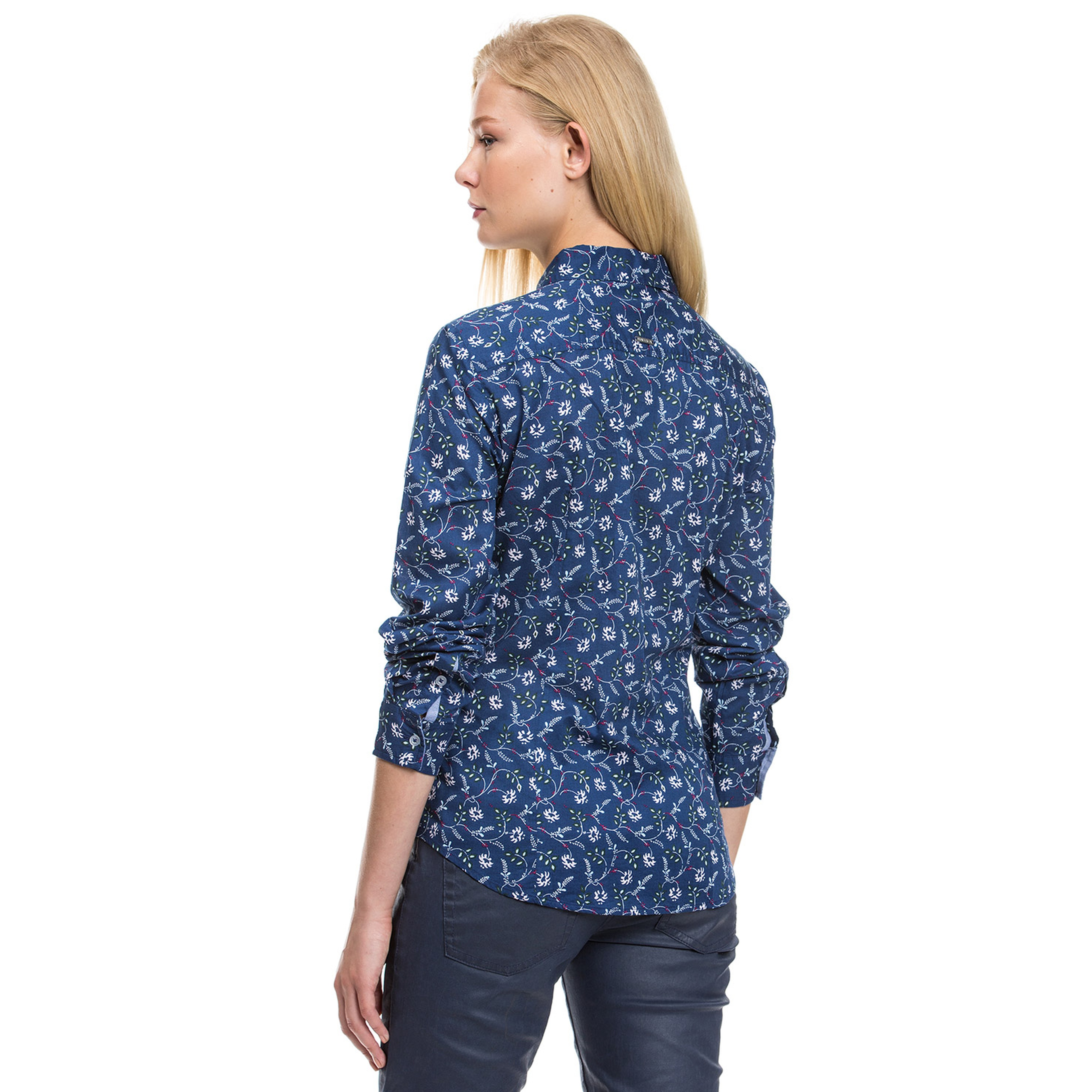 Nautica Kadın Lacivert Gömlek