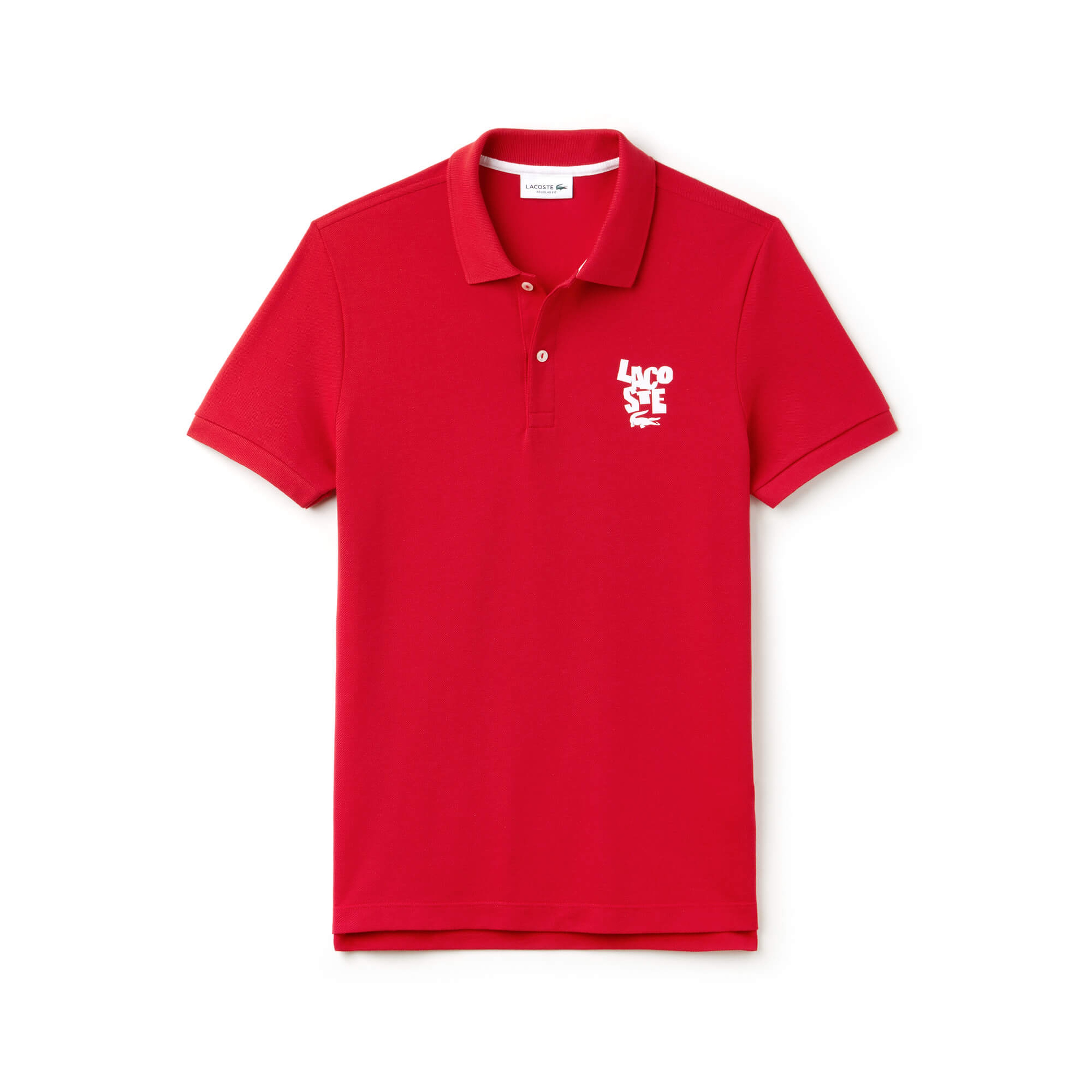 Lacoste Erkek Kırmızı Regular Fit Kısa Kollu Polo