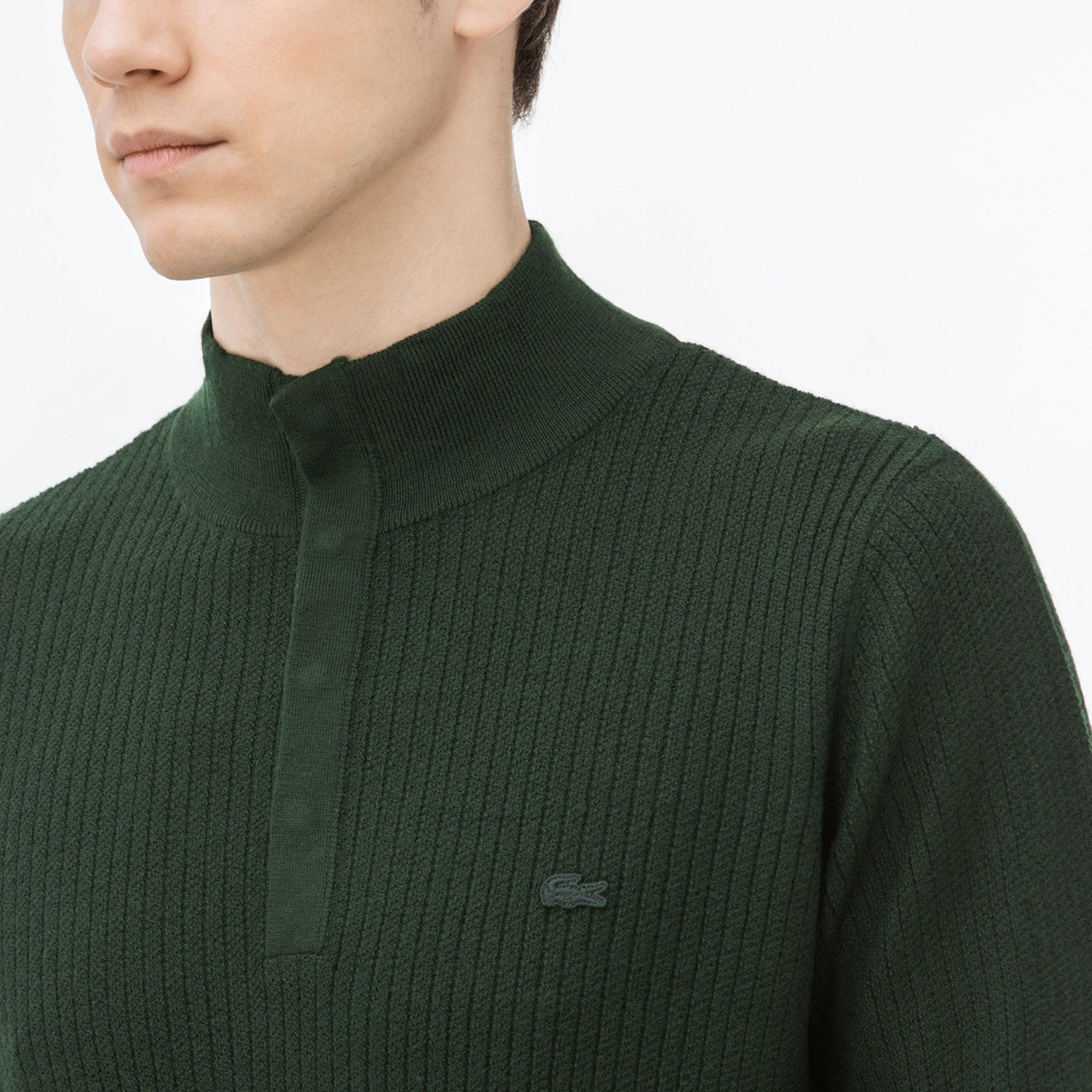 Lacoste Erkek Yeşil Triko