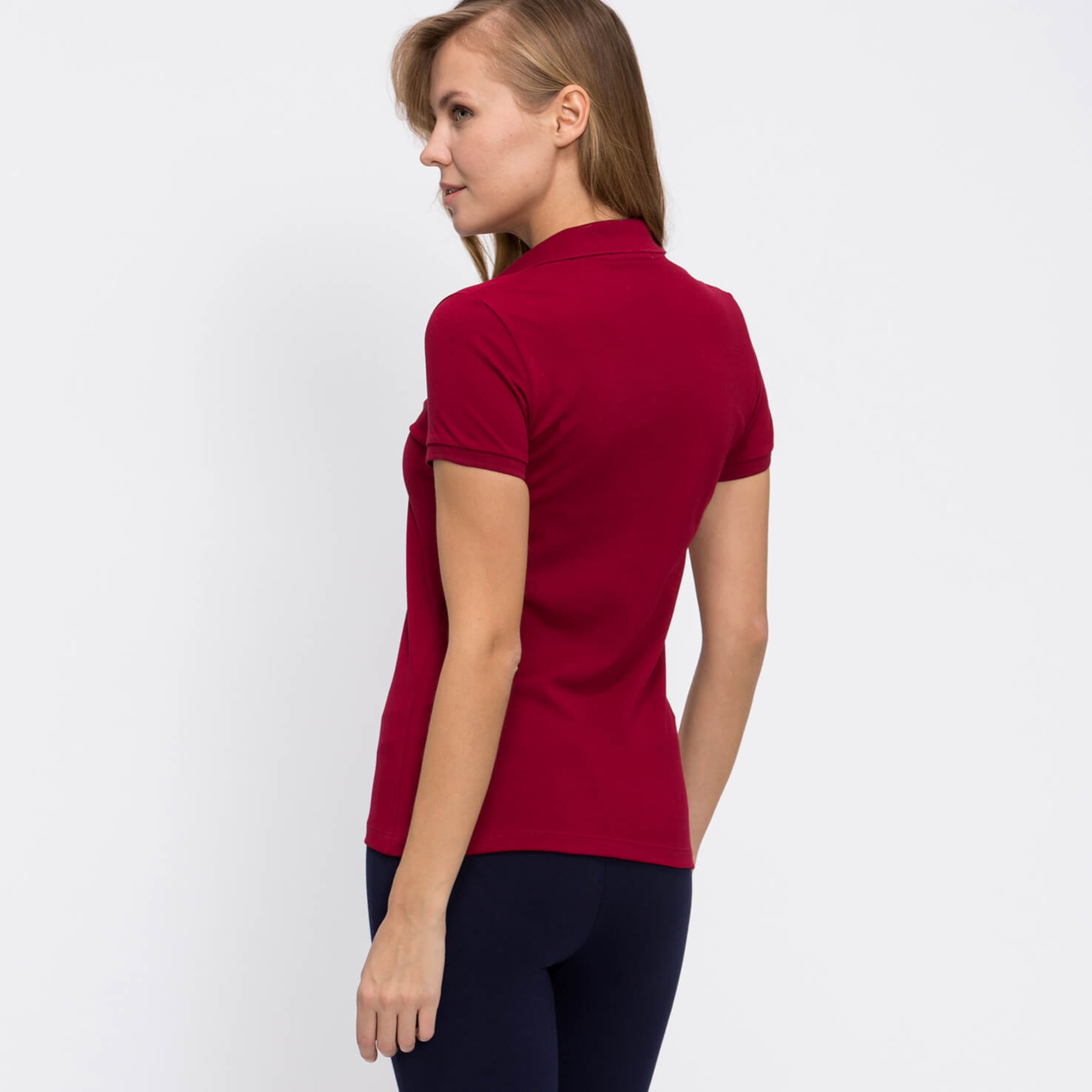 Lacoste Kadın Bordo Polo