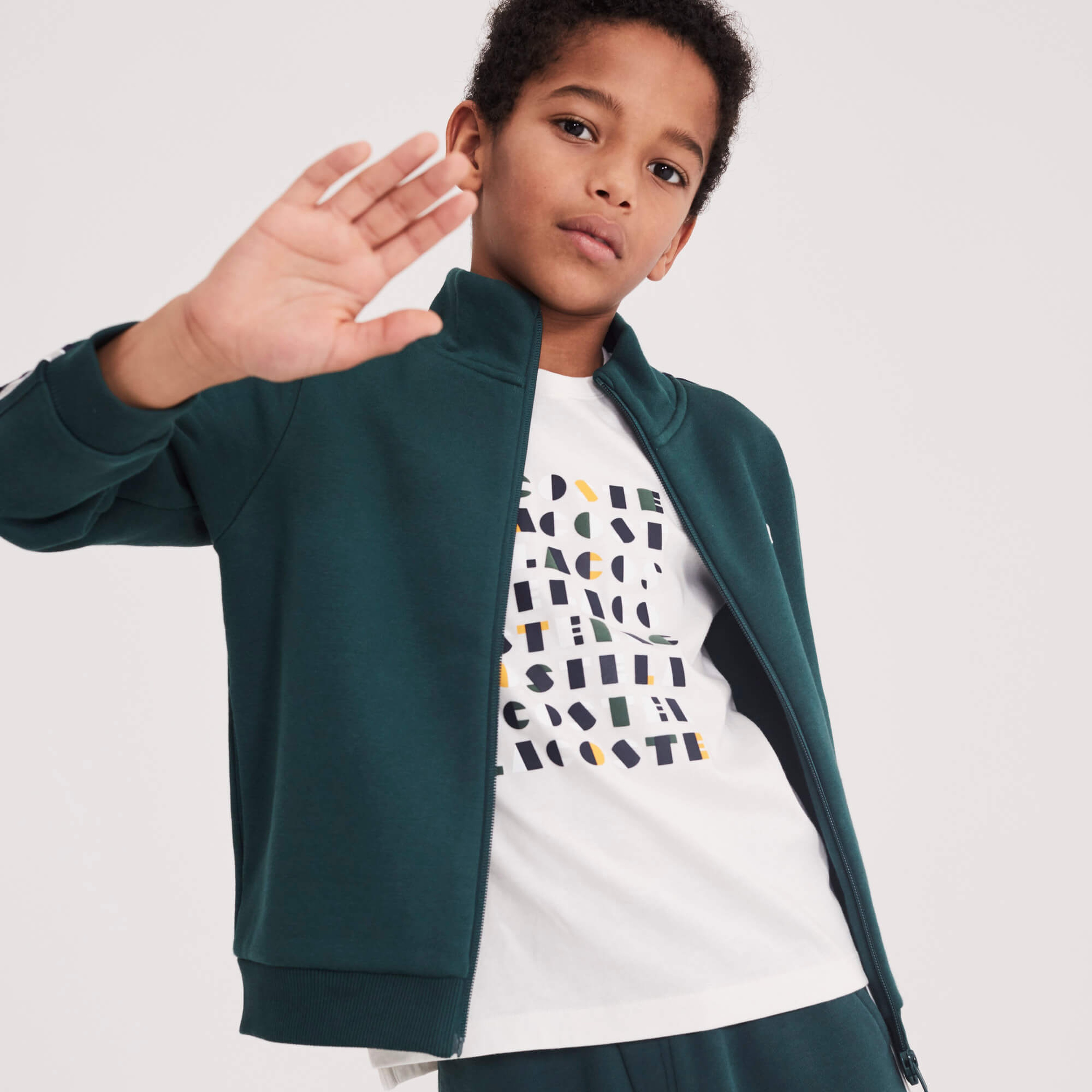 Lacoste Çocuk Beyaz T-Shirt