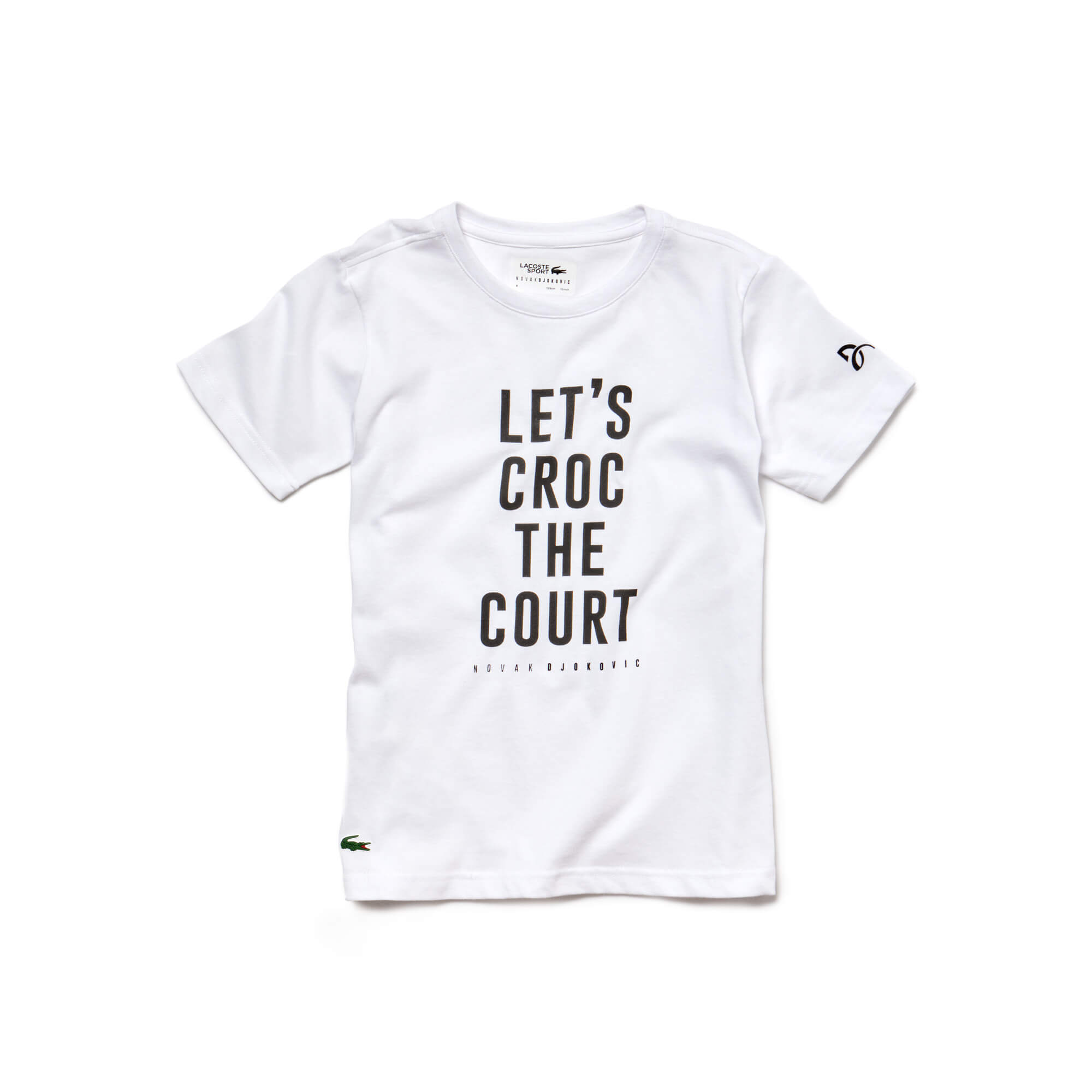 Lacoste Sport Çocuk Beyaz T-Shirt