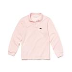 Erkek Çocuk Regular Fit Uzun Kollu Açık Pembe Polo