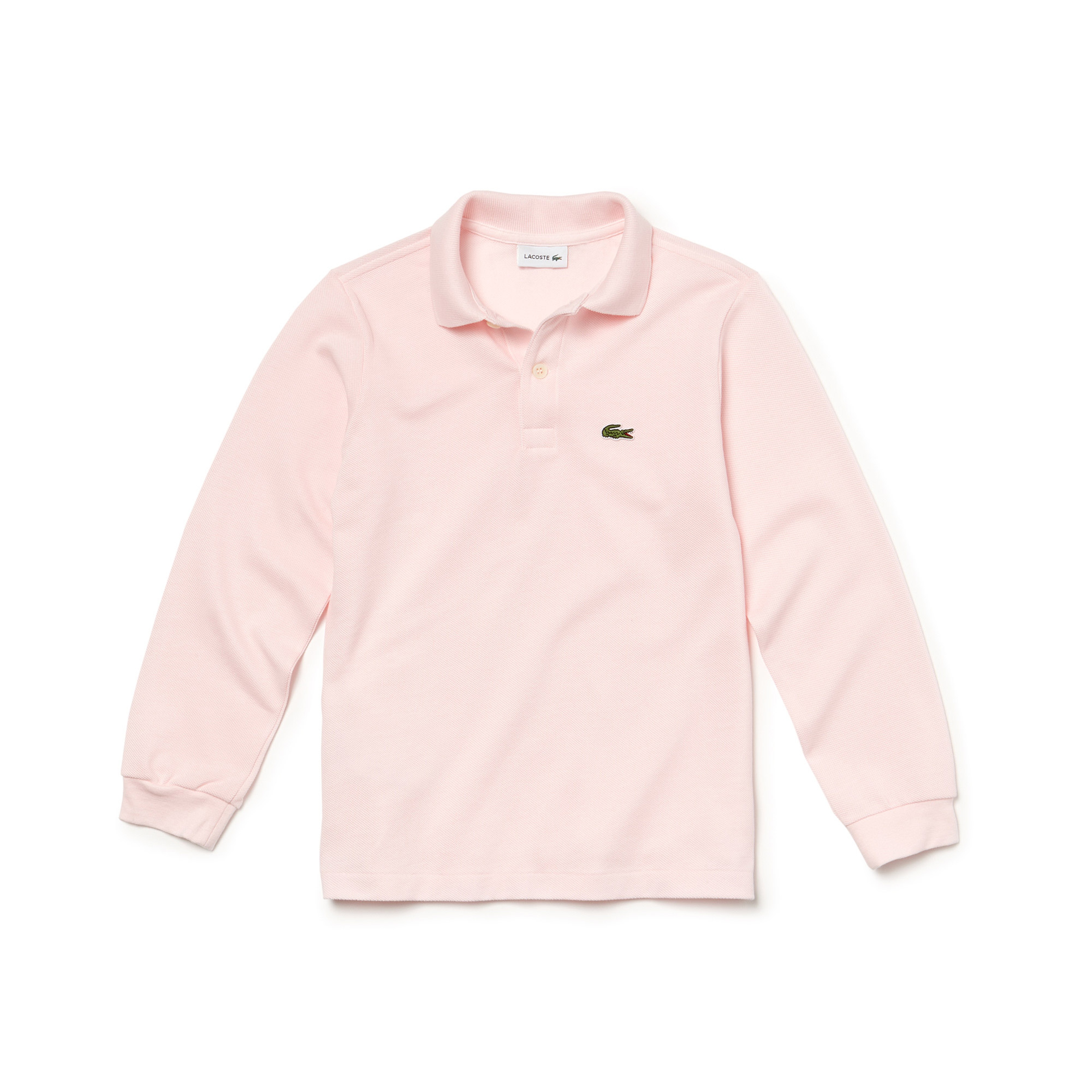 Lacoste Erkek Çocuk Uzun Kollu Pembe Polo