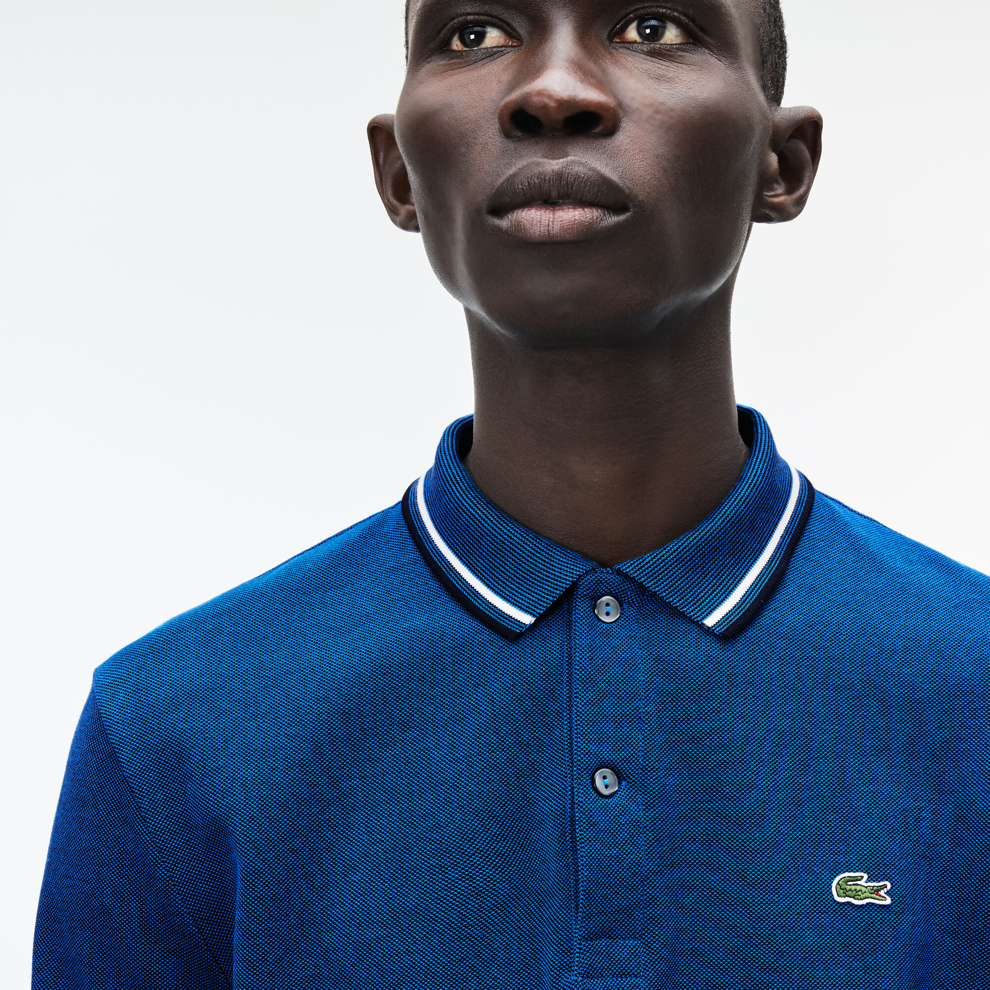 Lacoste Erkek Mavi Slim Fit Polo