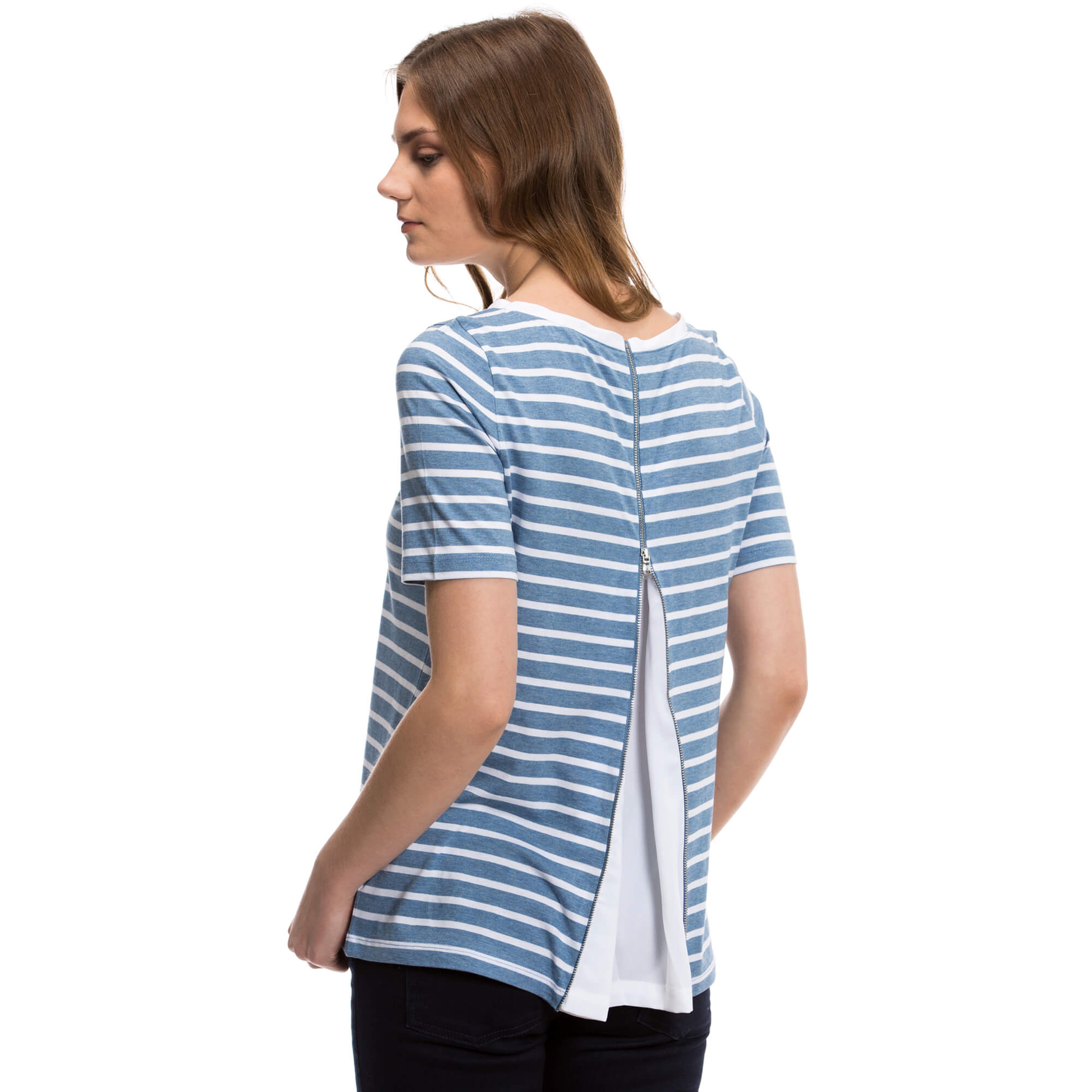 Nautica Kadın Mavi T-Shirt