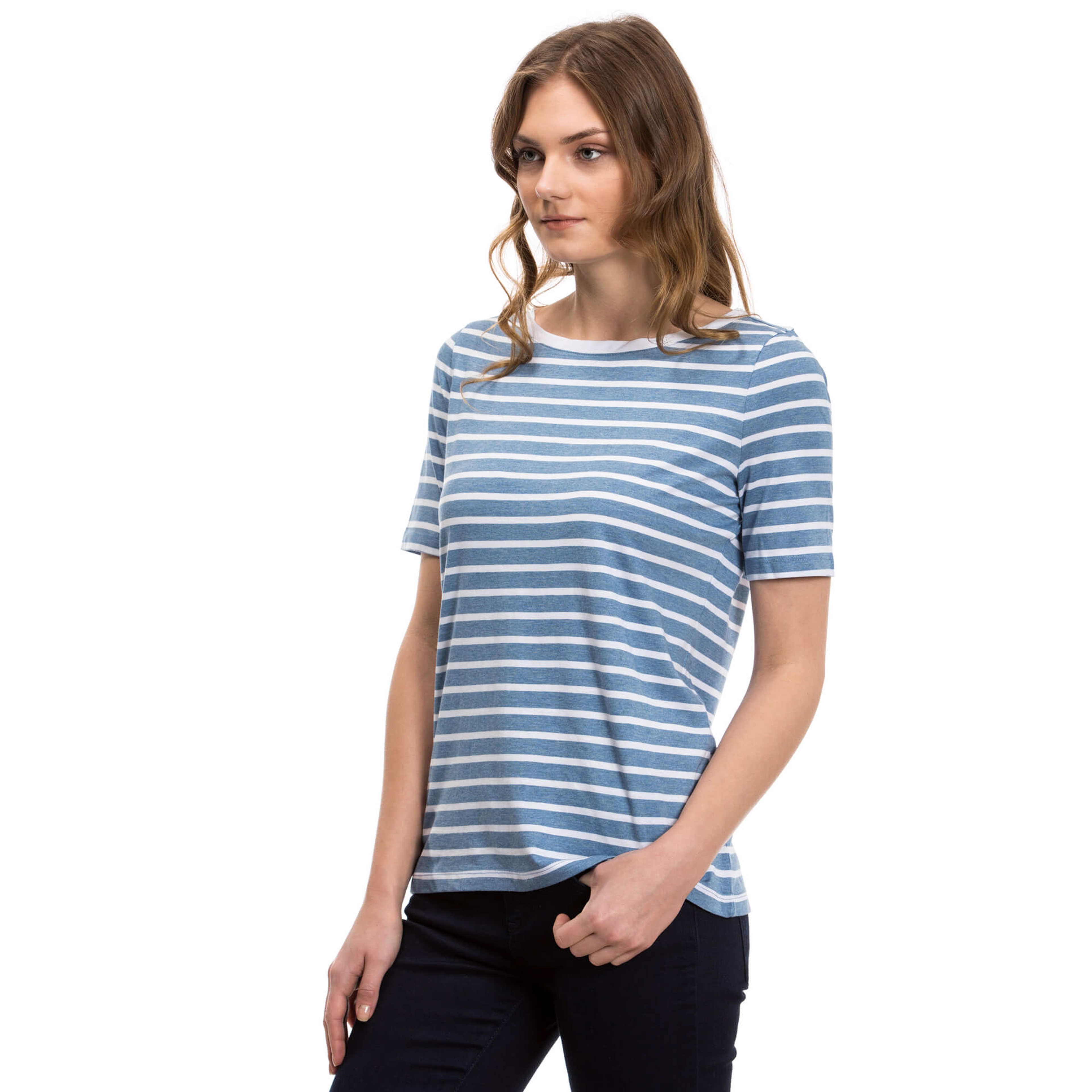 Nautica Kadın Mavi T-Shirt