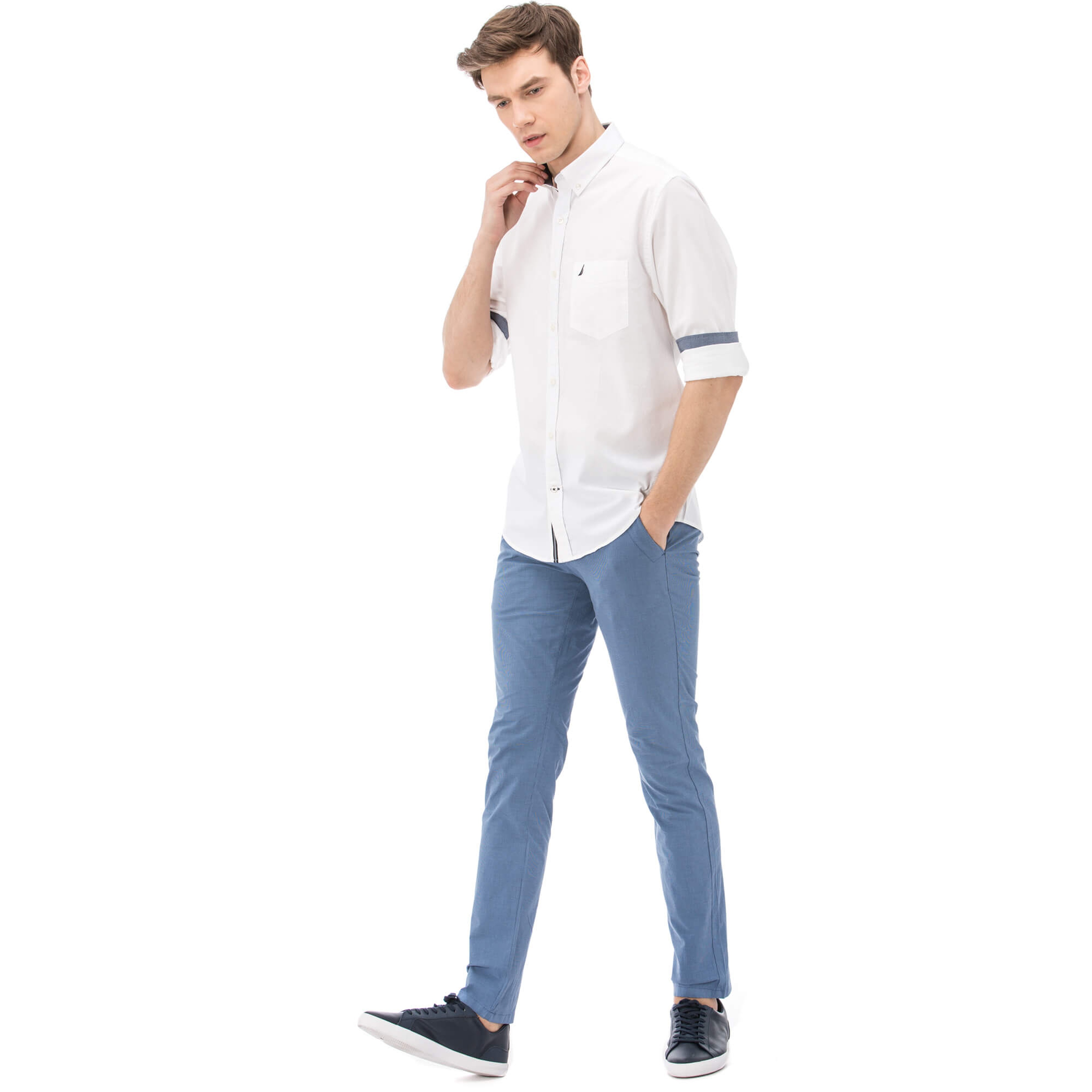 Nautica Erkek Mavi Pantolon