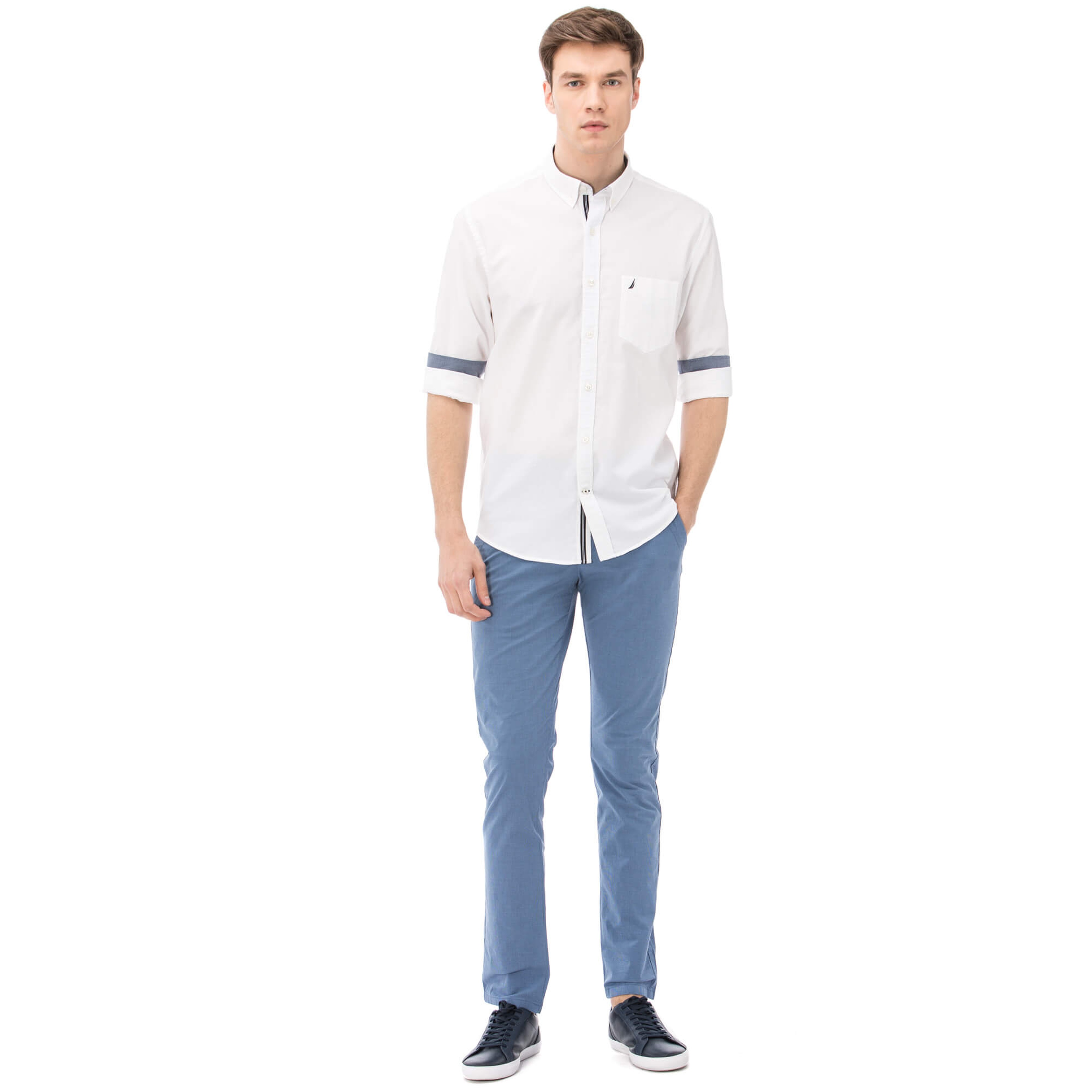 Nautica Erkek Mavi Pantolon