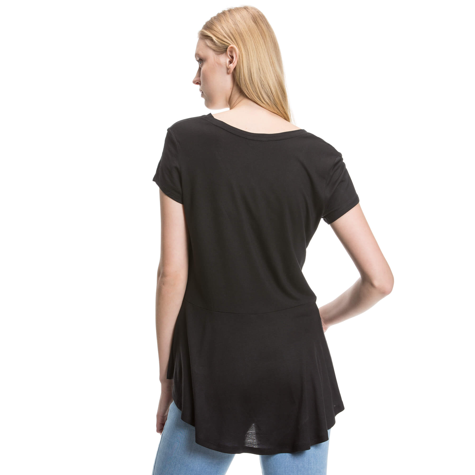 Nautica Kadın Siyah T-Shirt