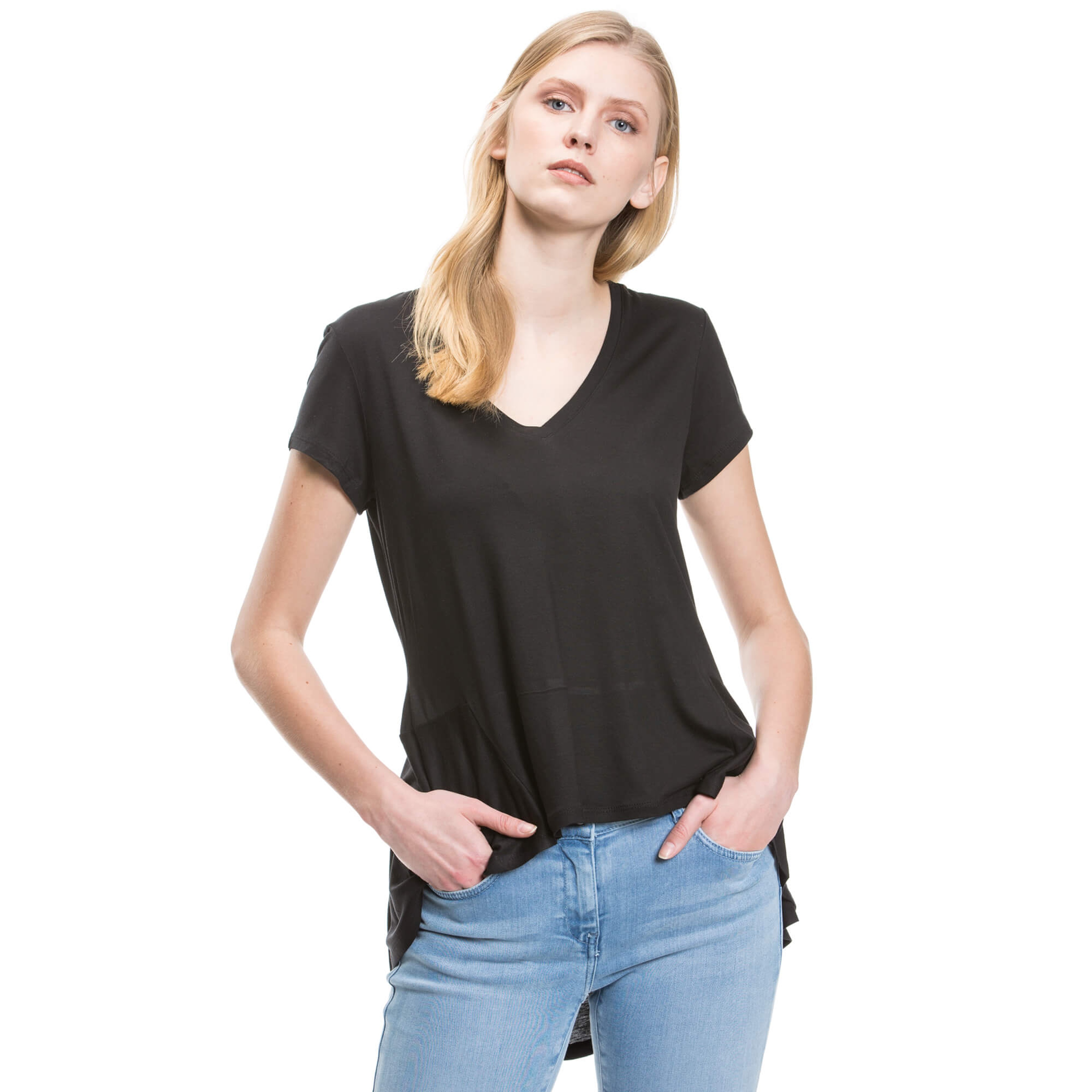 Nautica Kadın Siyah T-Shirt