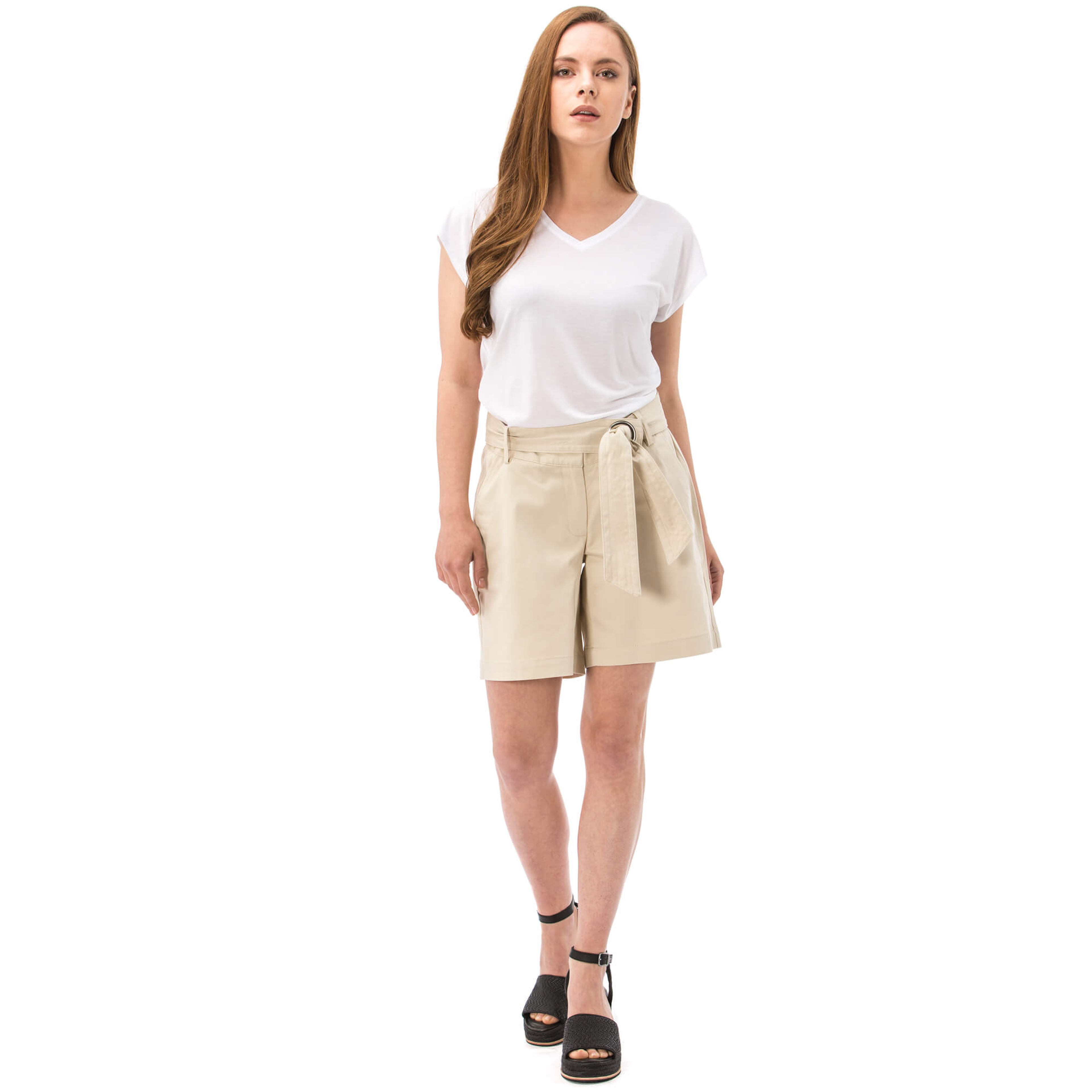 Nautica Kadın Bej Şort