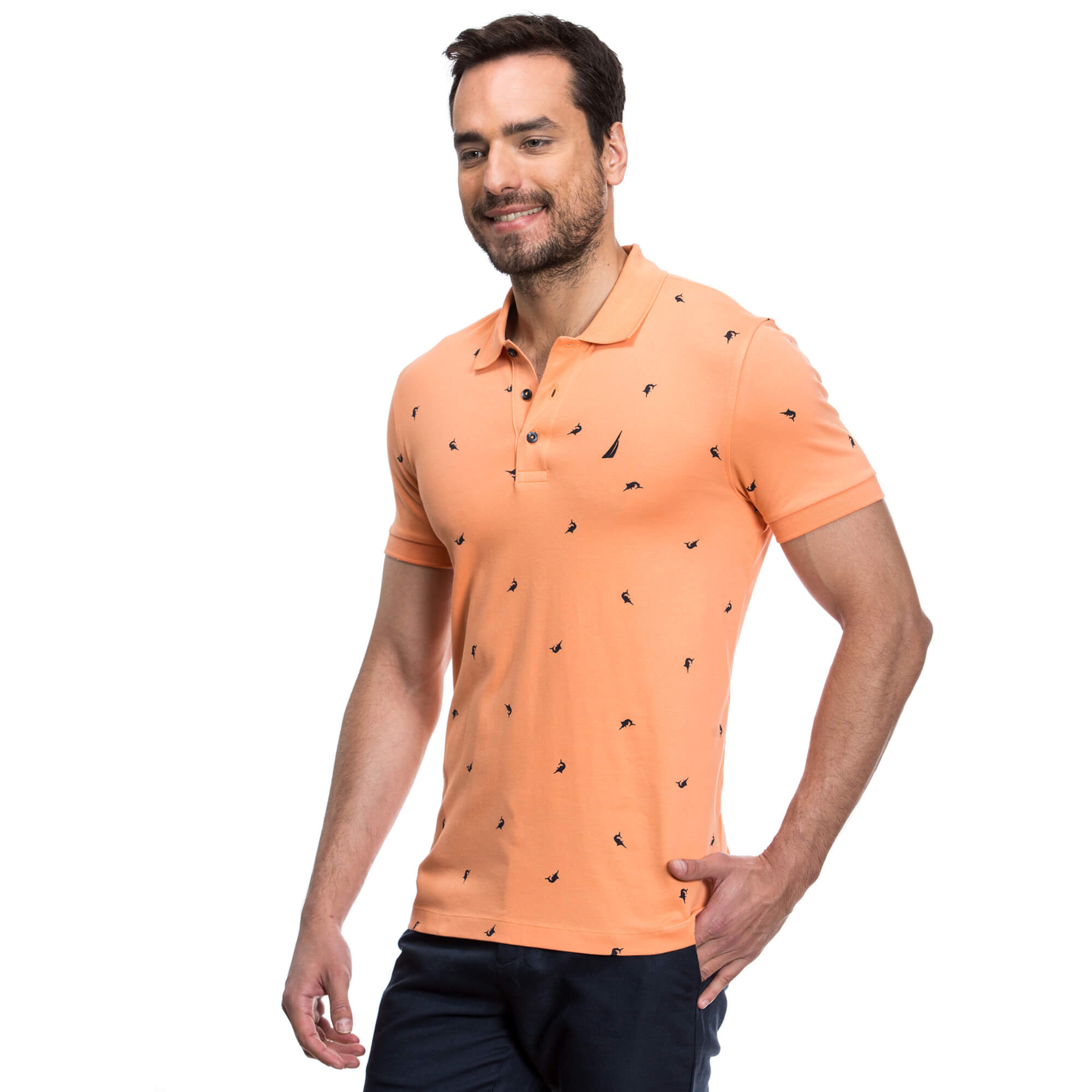 Nautica Erkek Turuncu Polo