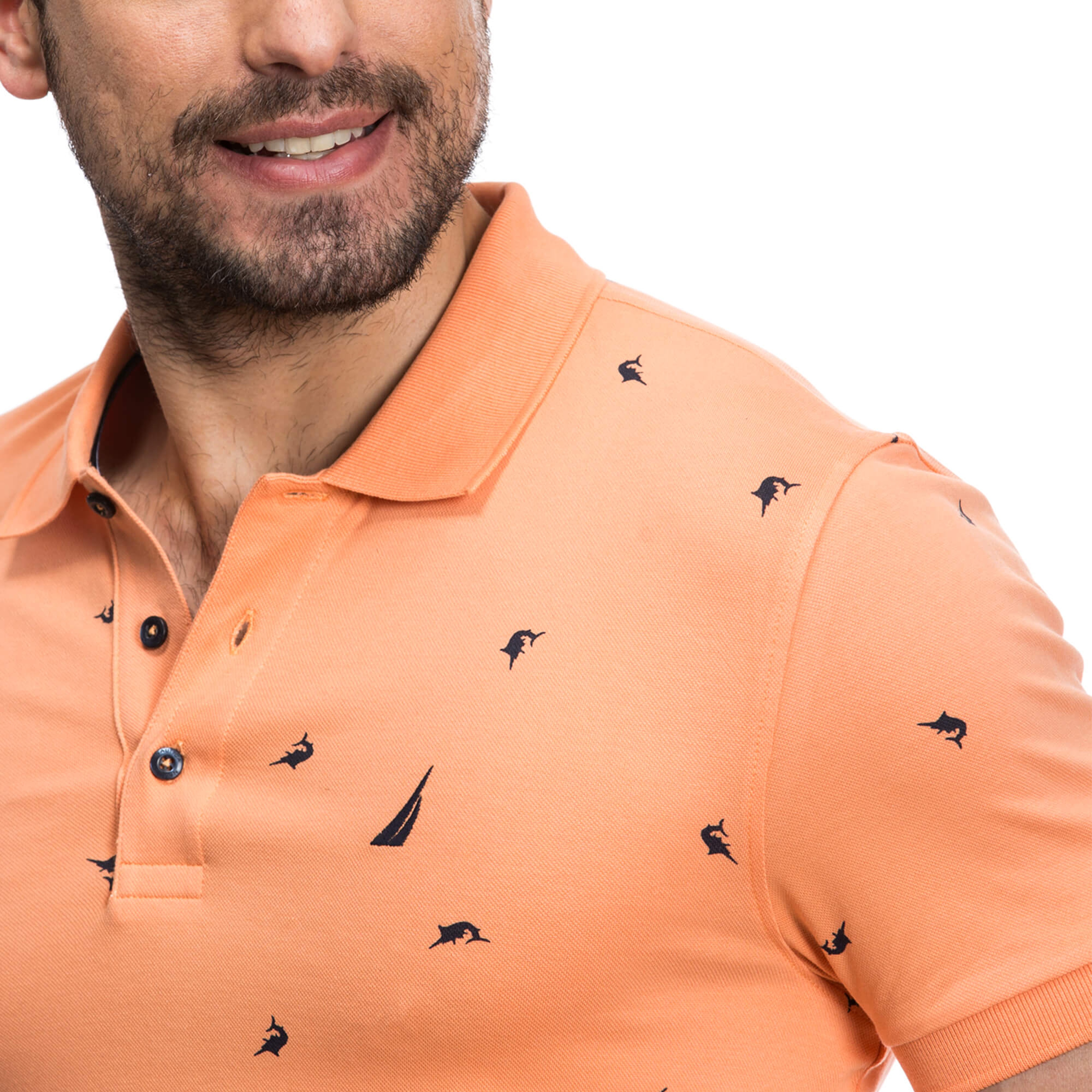 Nautica Erkek Turuncu Polo