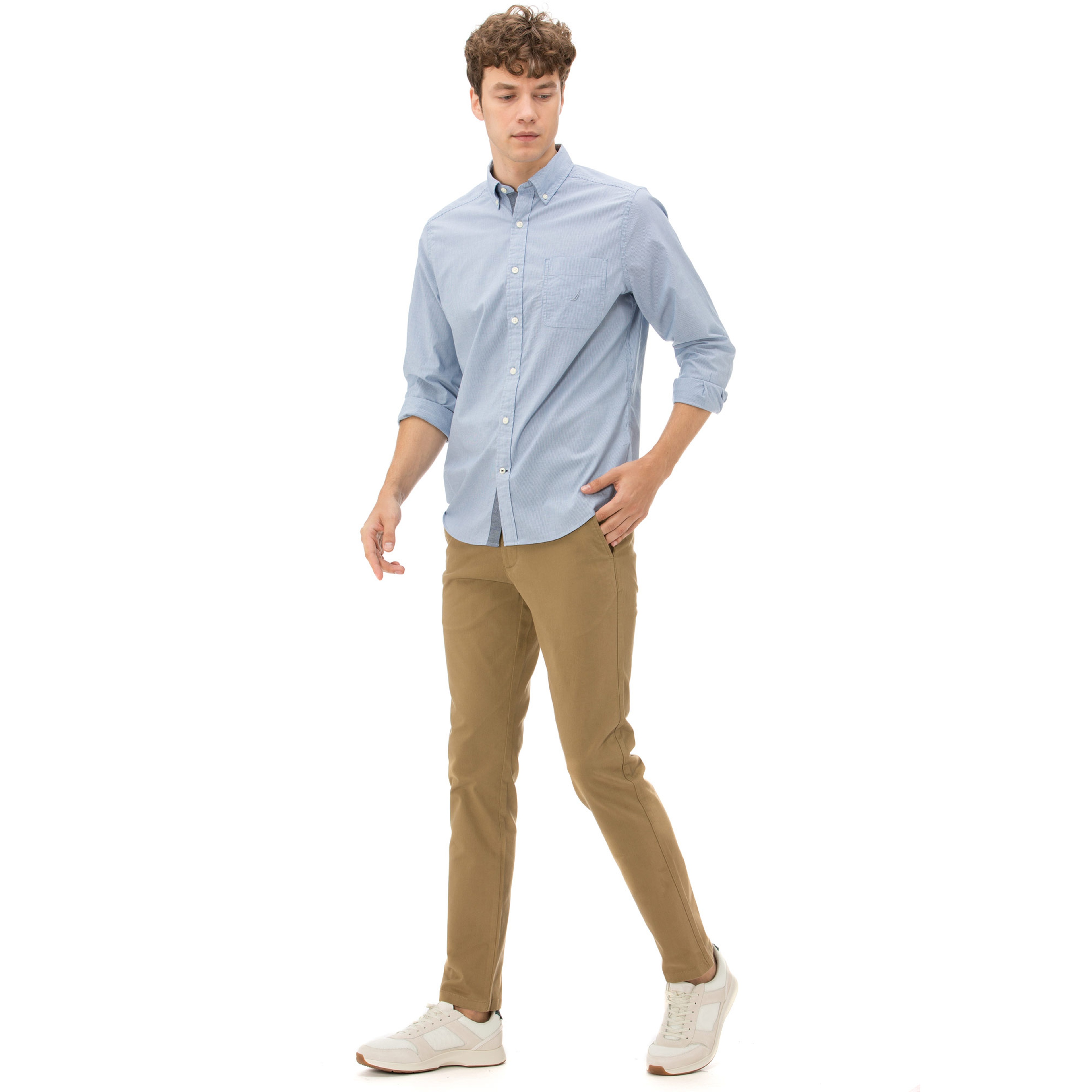 Nautica Erkek Kahverengi Pantolon