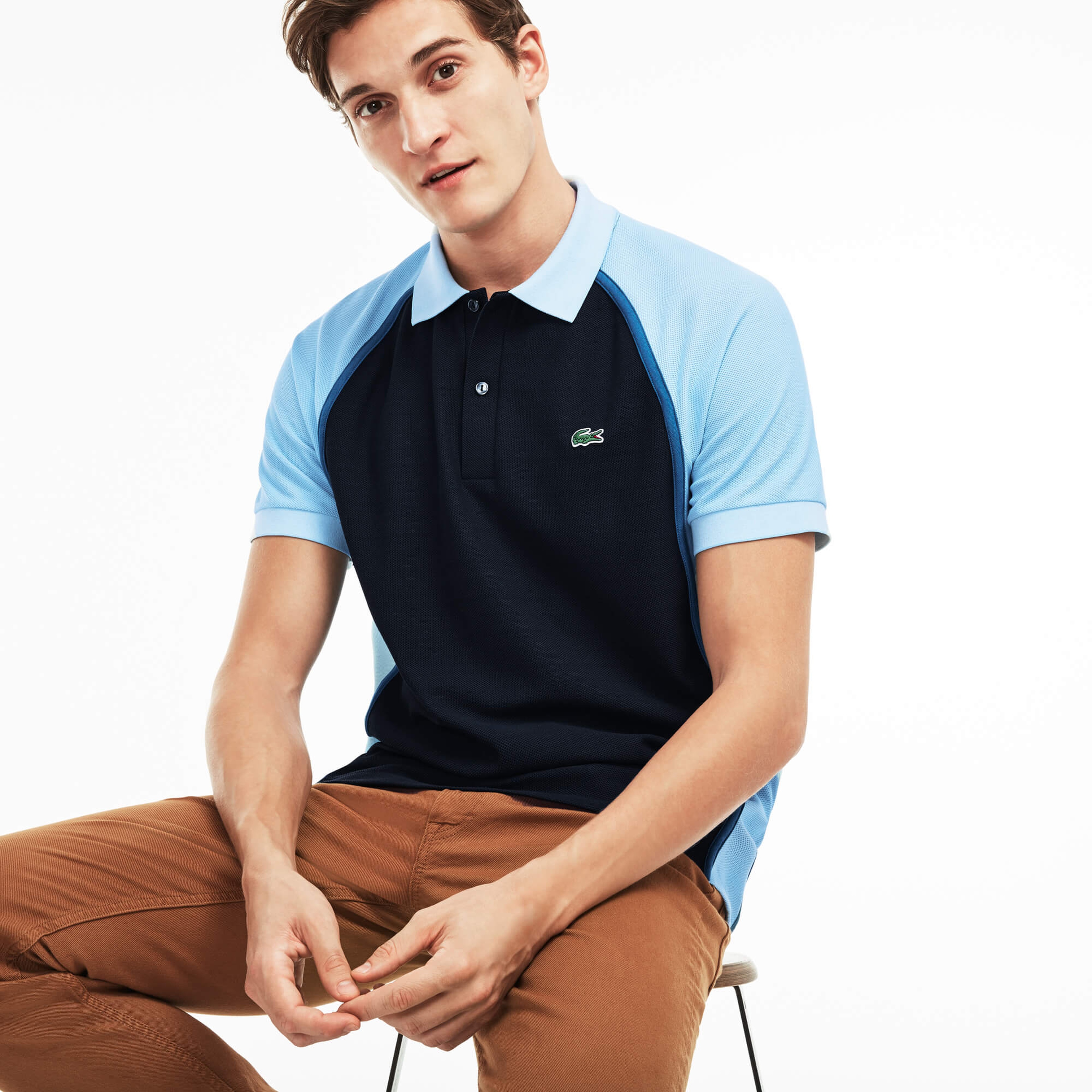 Lacoste Erkek Lacivert Polo