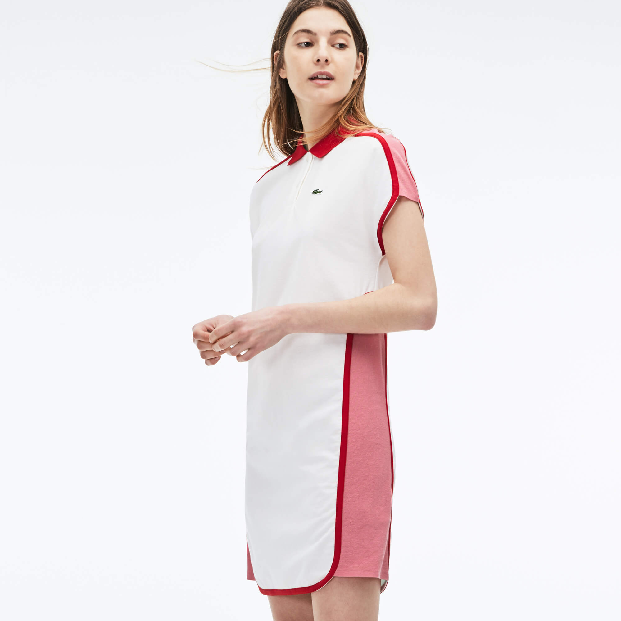 Lacoste Kadın Pembe Elbise