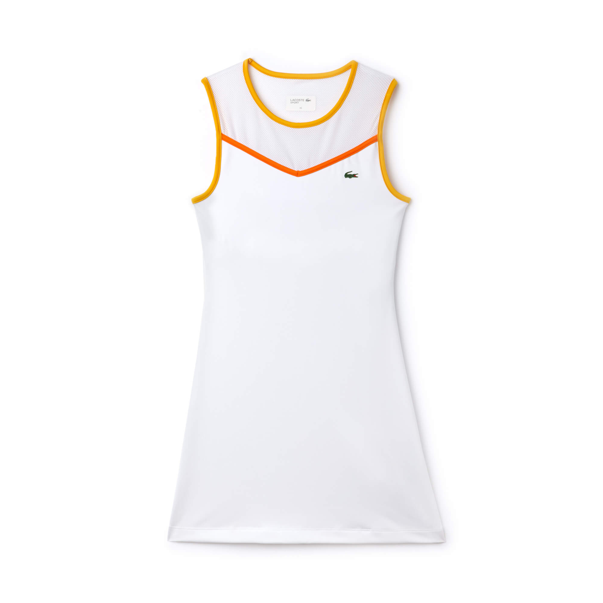 Lacoste Kadın Beyaz Elbise