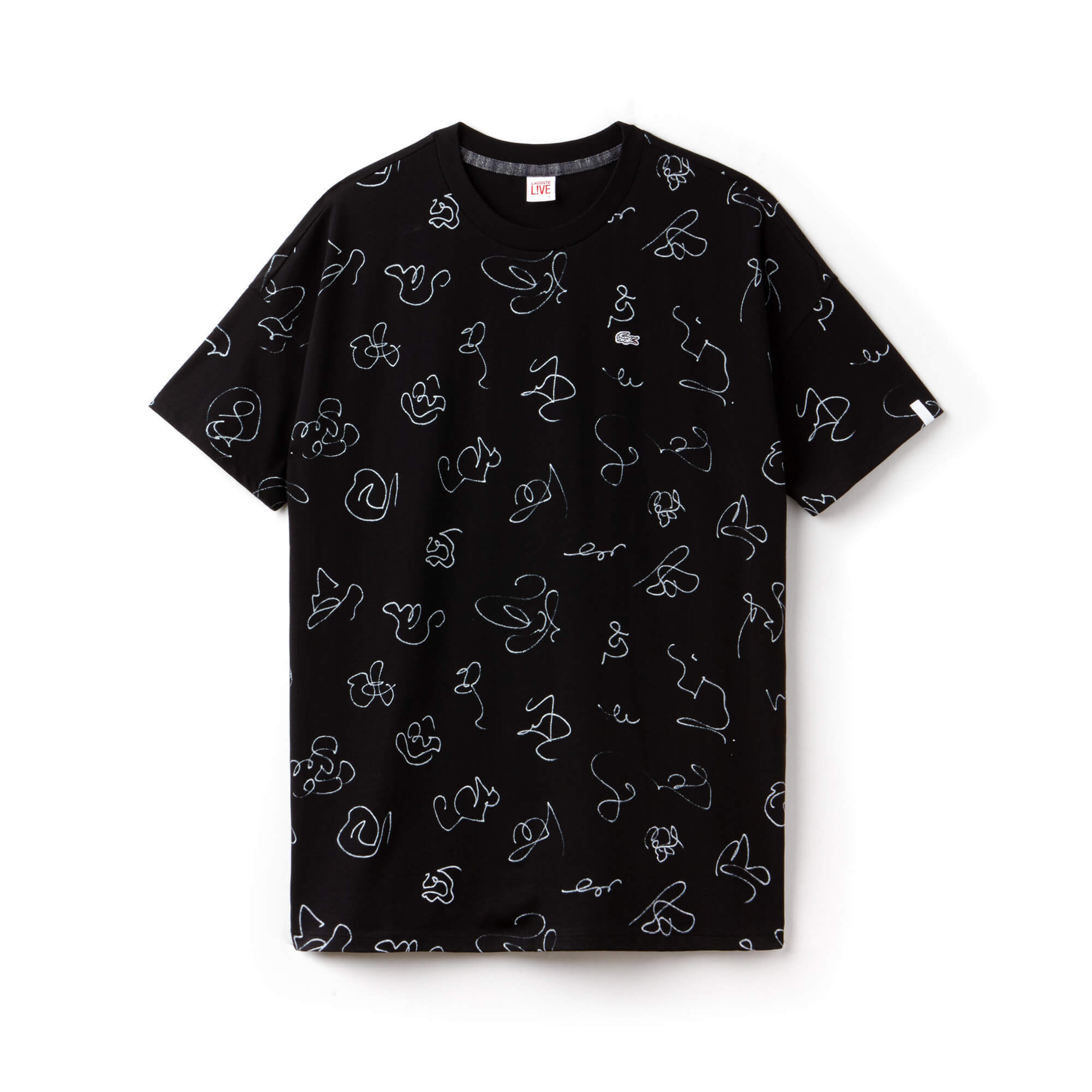 Lacoste Kadın Siyah T-Shirt