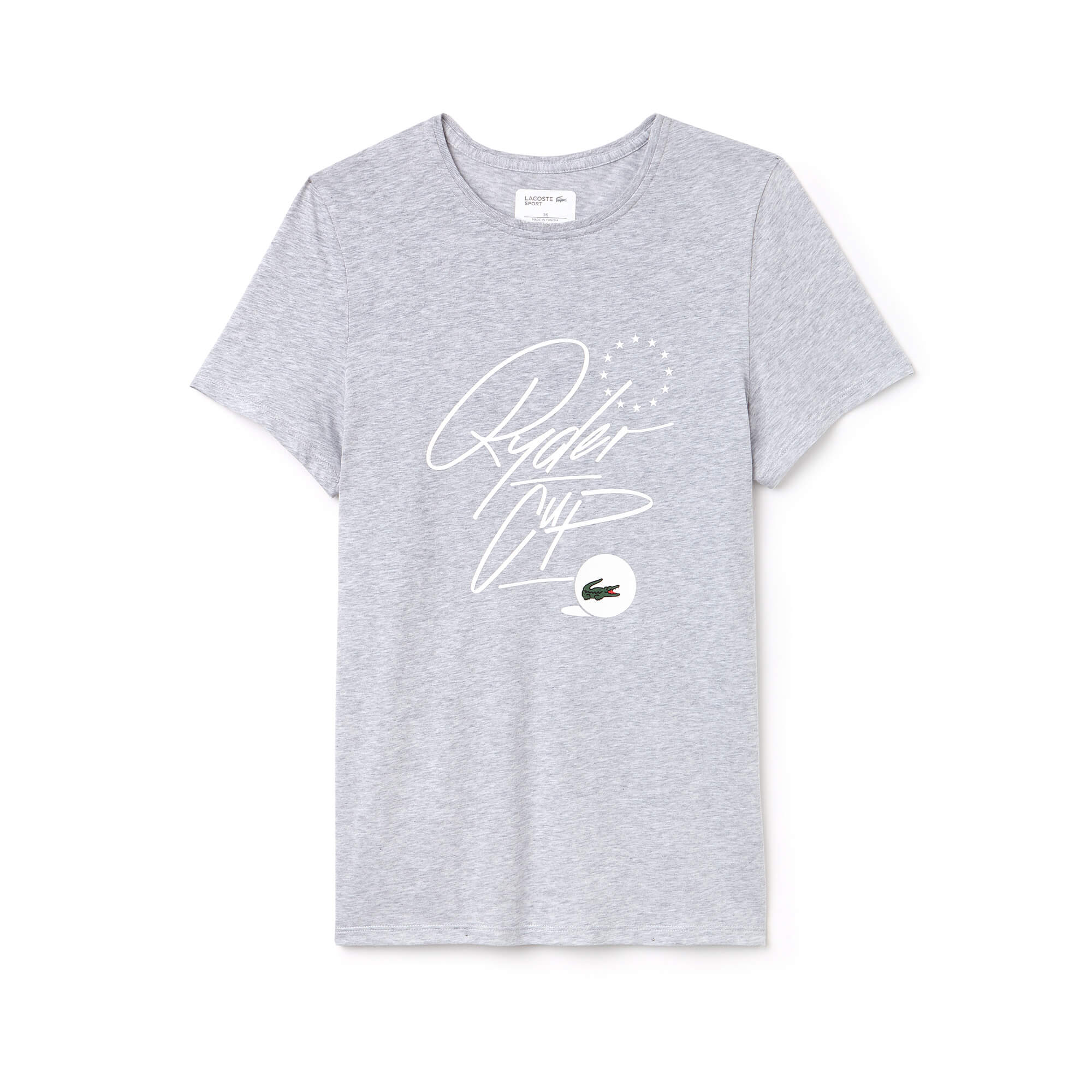 Lacoste Sport Kadın Gri T-Shirt