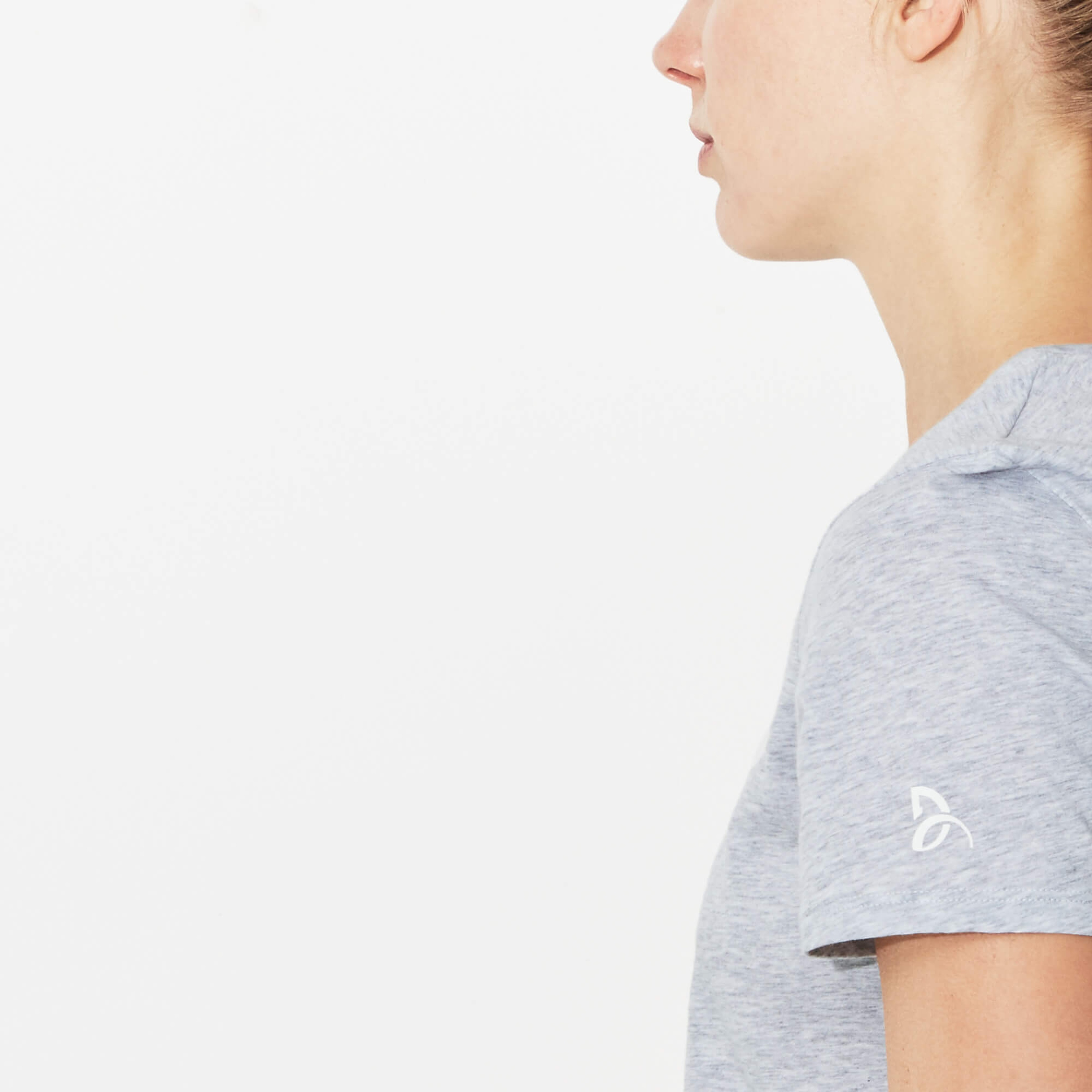 Lacoste Kadın Gri T-Shirt