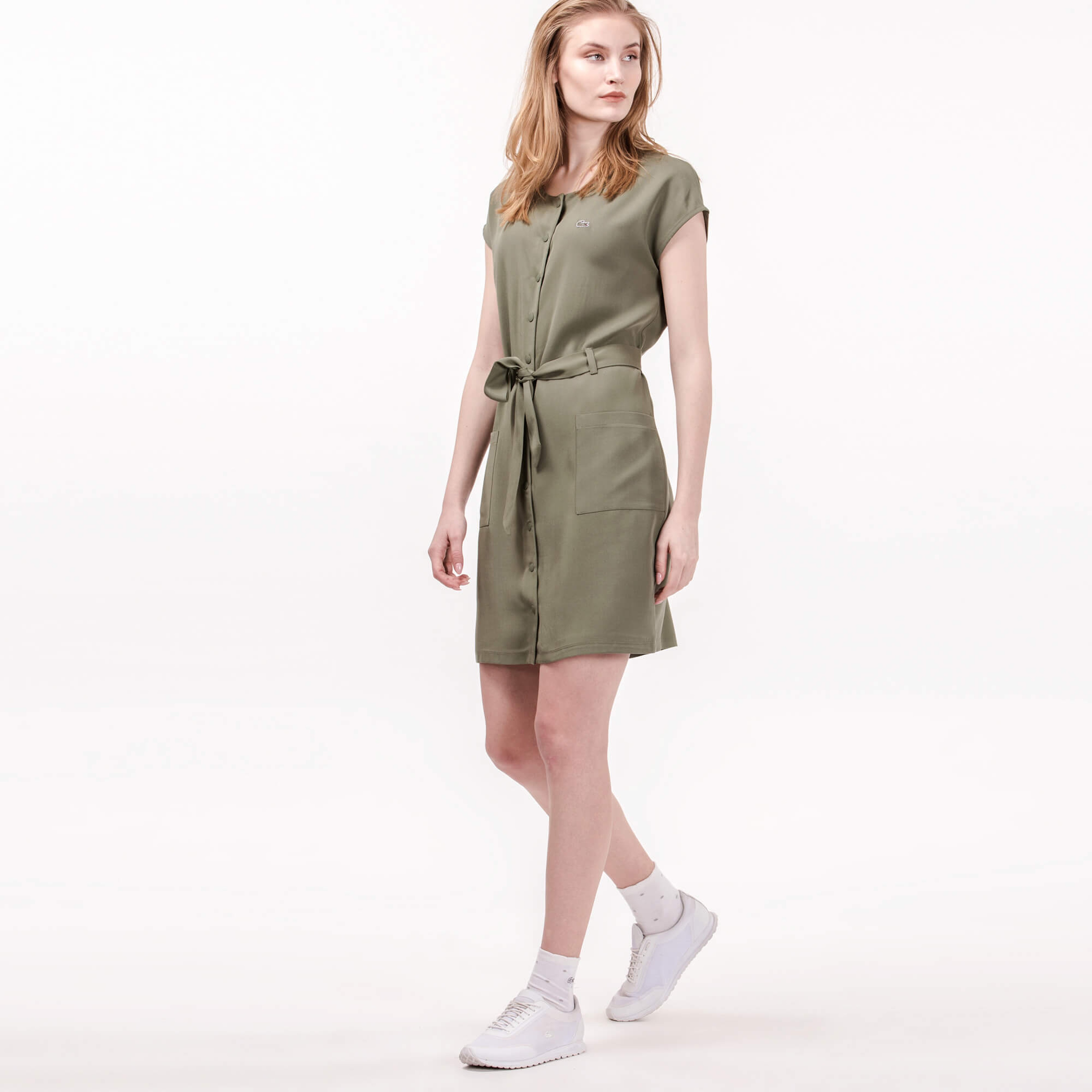 Lacoste Kadın Yeşil Elbise