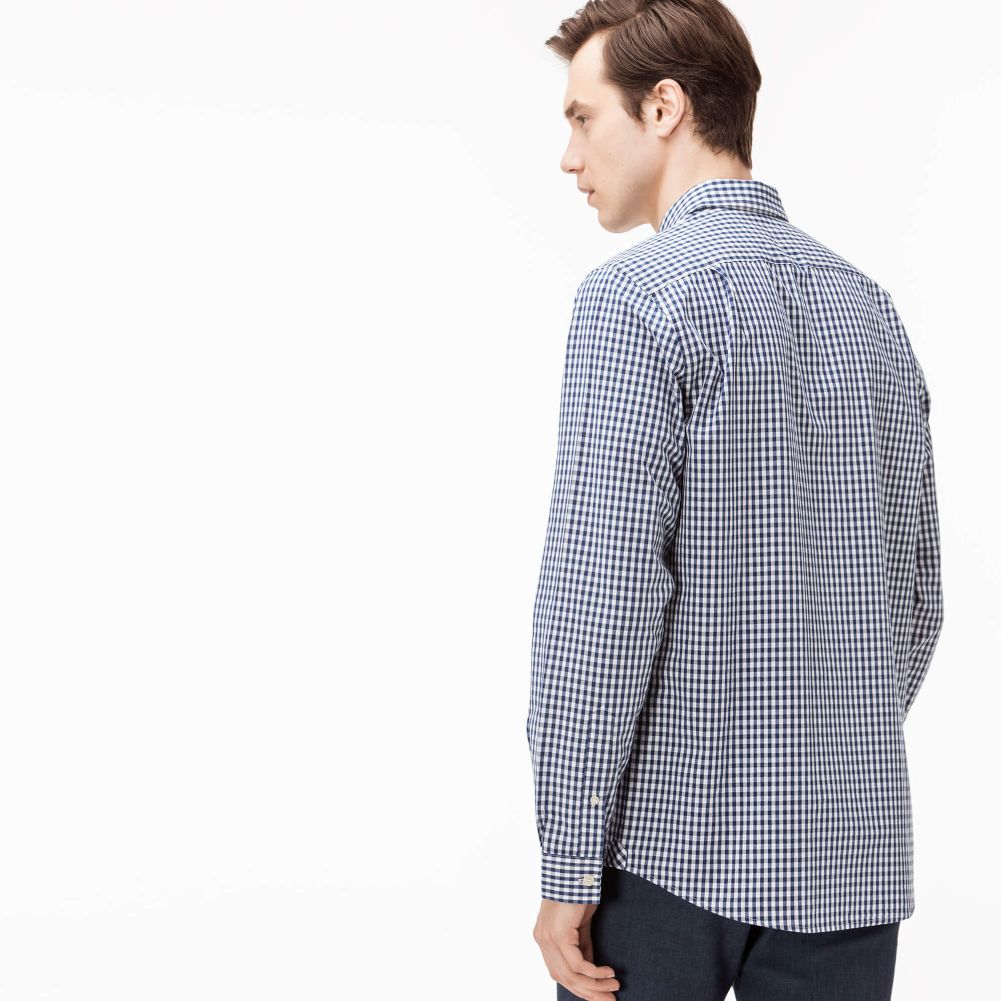 Lacoste Erkek MaviRegular Fit  Gömlek