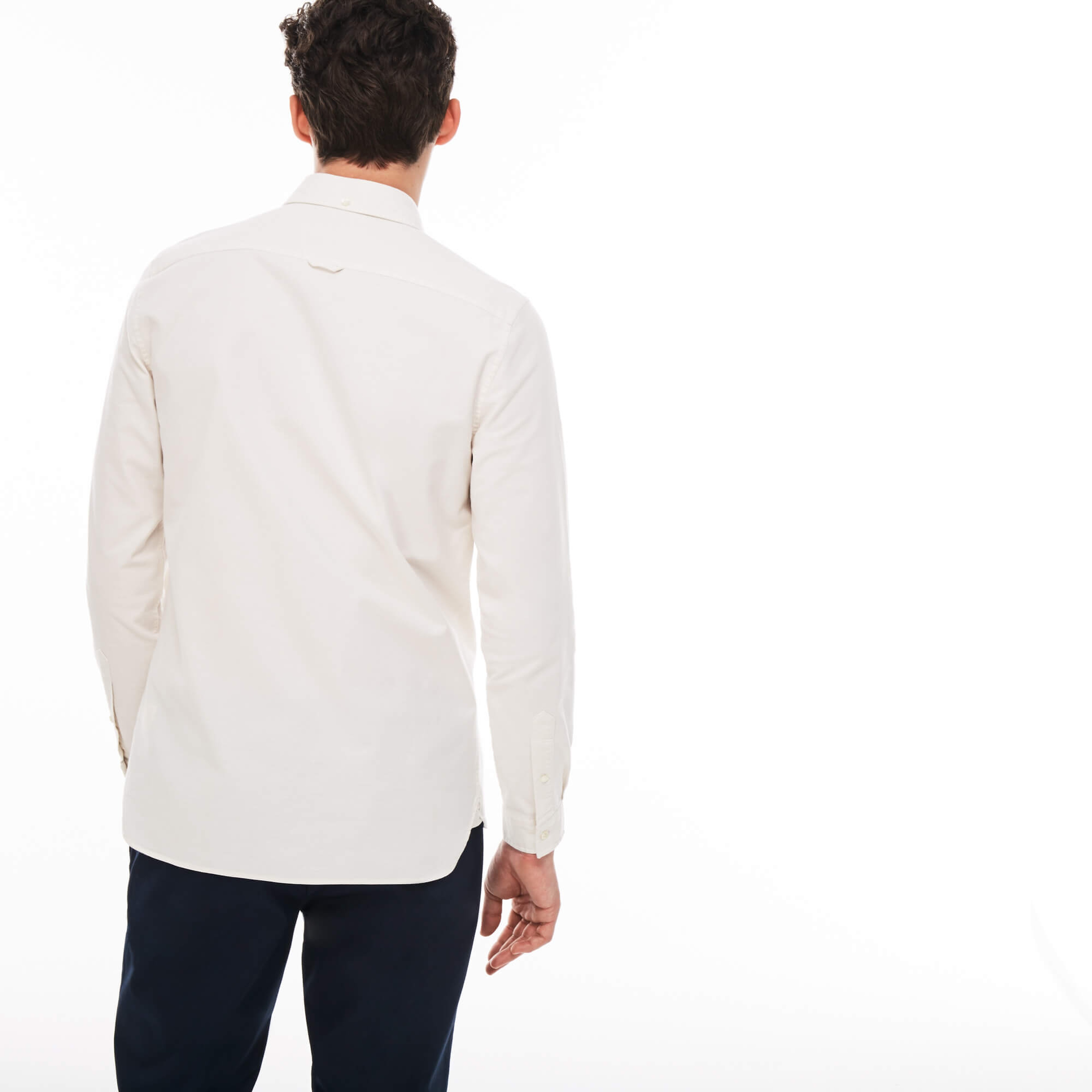 Lacoste Erkek Krem Gömlek