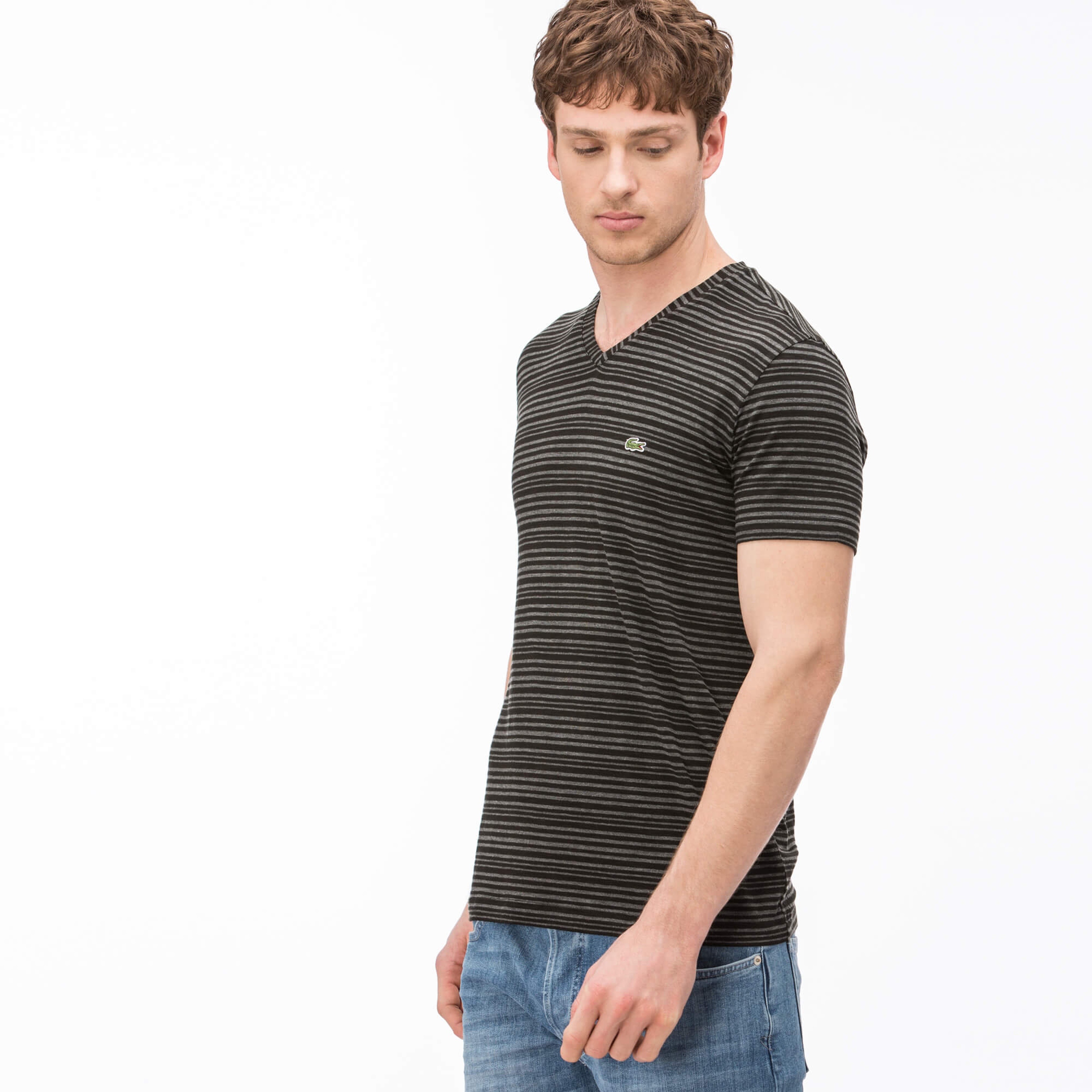 Lacoste Erkek Siyah T-Shirt