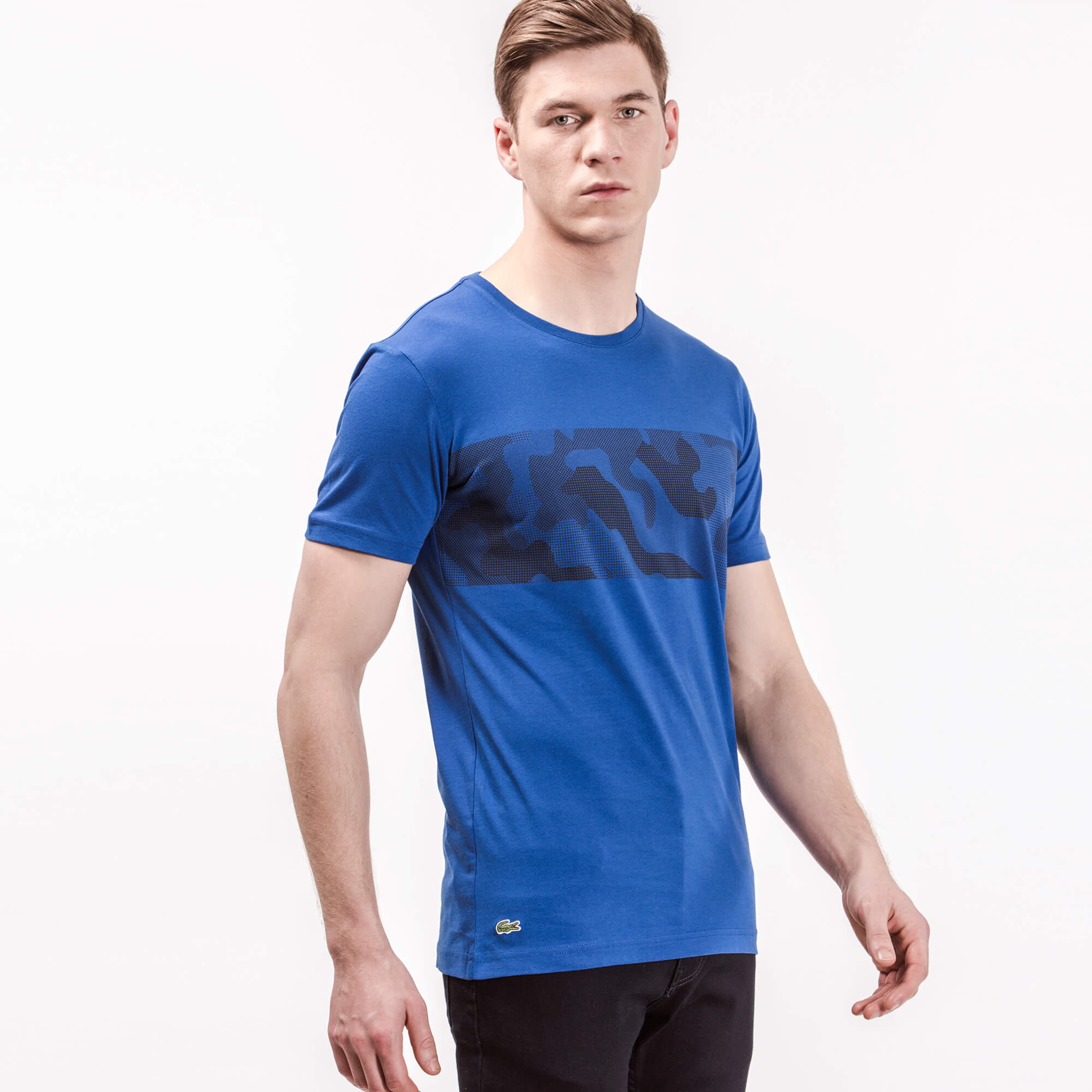 Lacoste Erkek Mavi T-Shirt